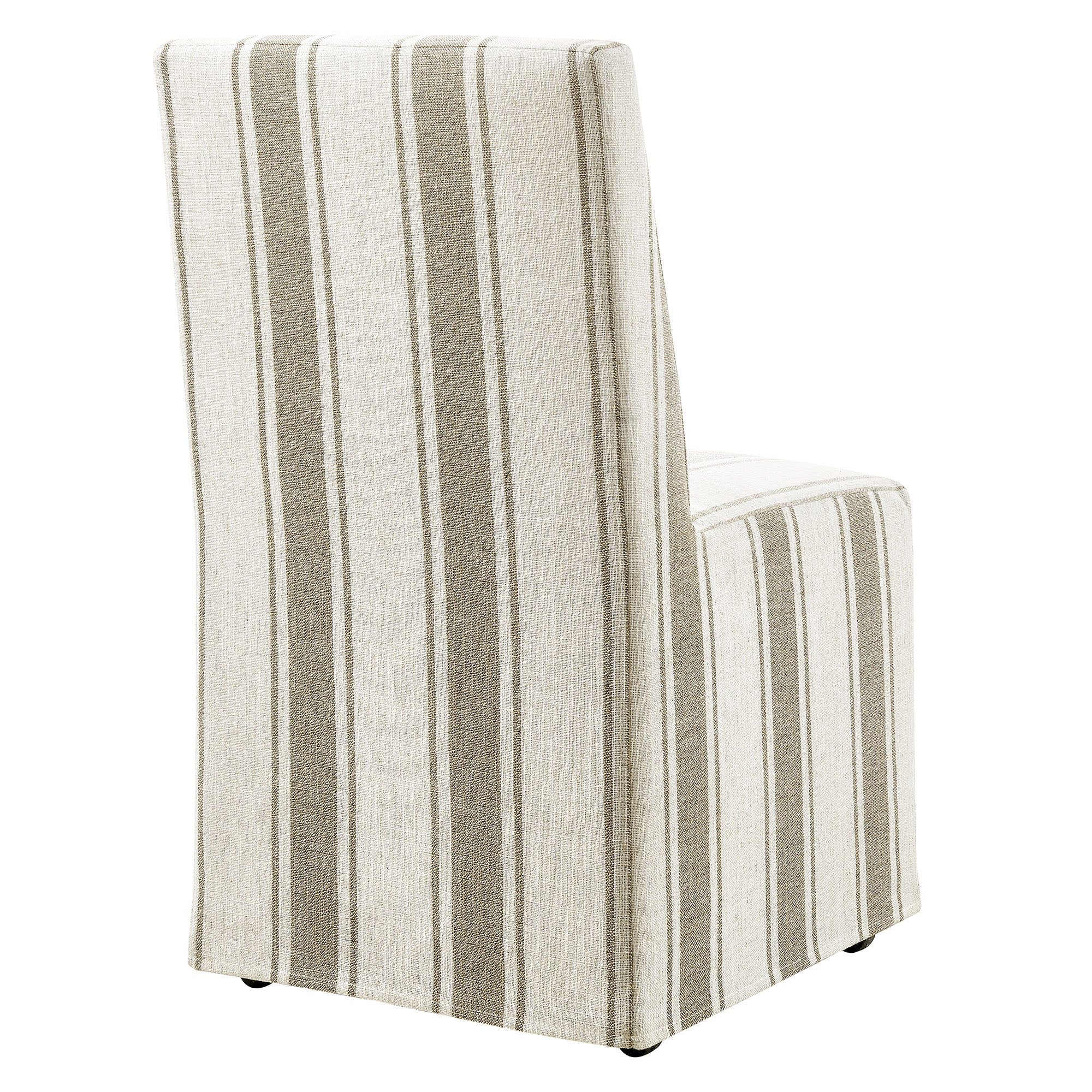 Modway EEI-7486 Tessera Striped Slipcovered Dining Side Chair