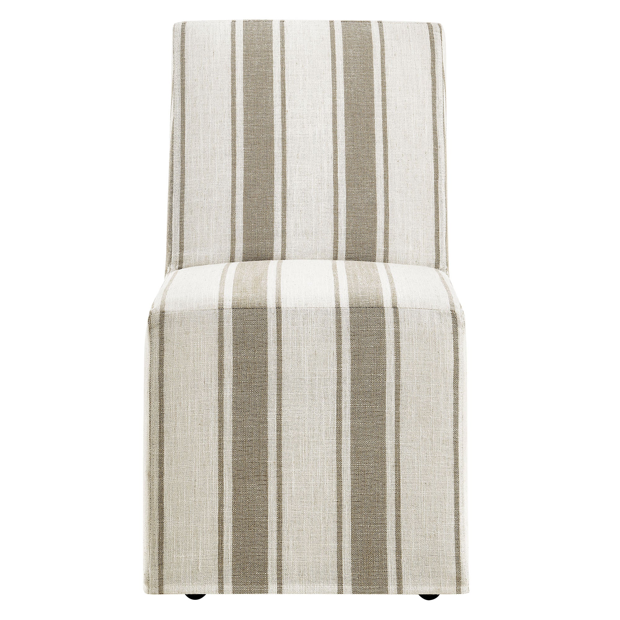 Modway EEI-7486 Tessera Striped Slipcovered Dining Side Chair