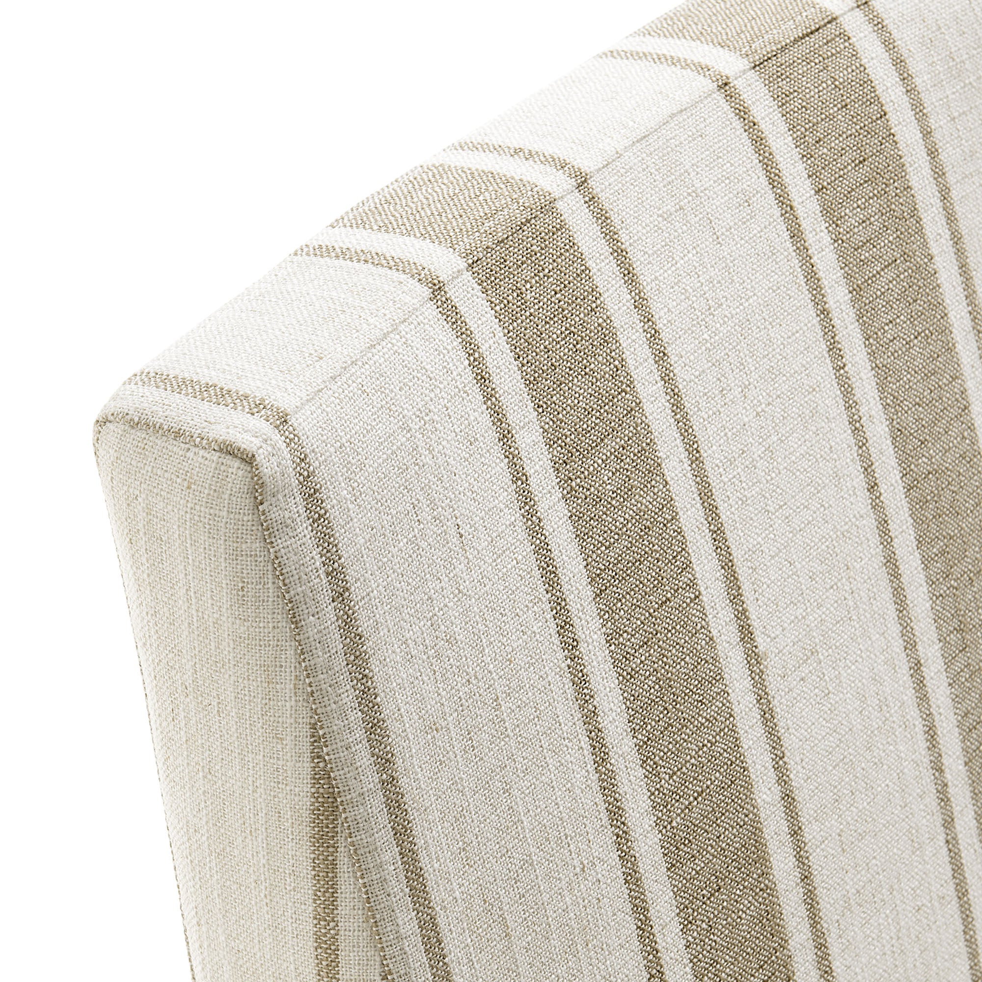 Modway Tessera Striped Slipcovered Dining Side Chair