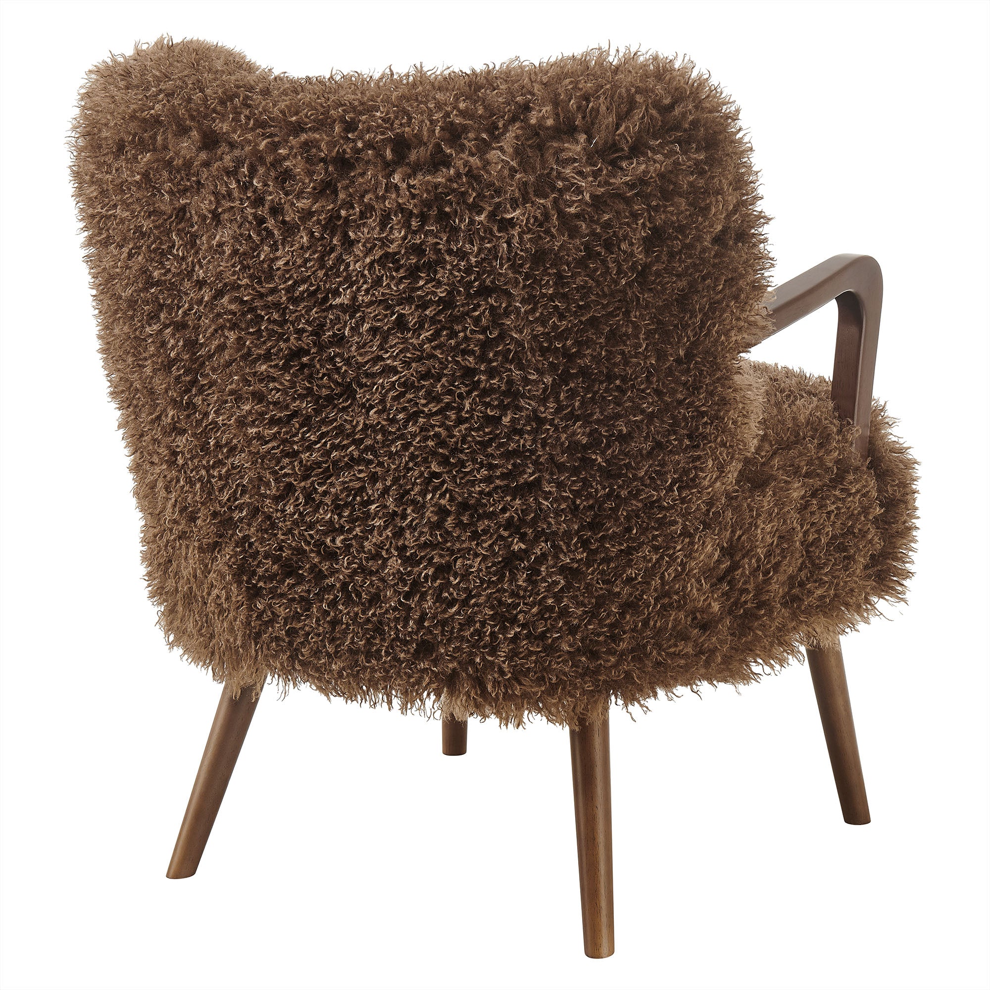 Modway EEI-7487 Zerra Faux Shearling Accent Armchair
