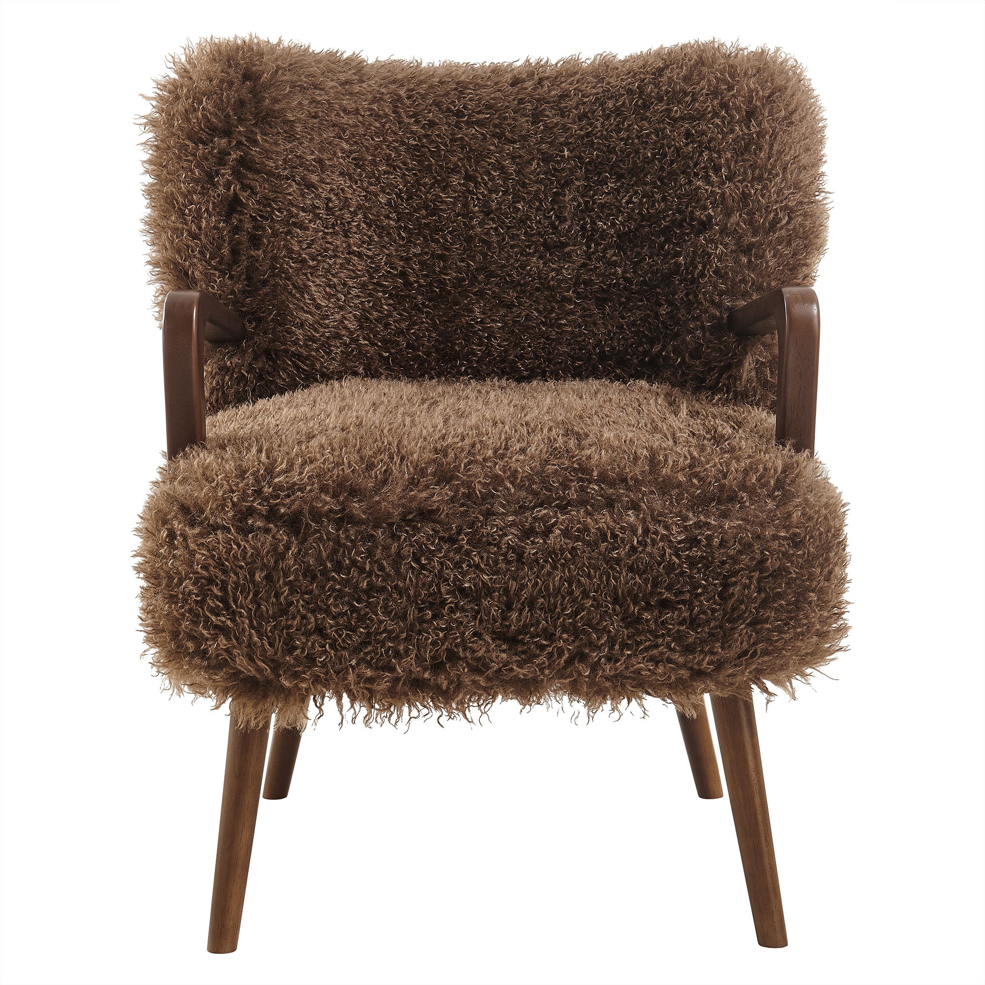 Modway Zerra Faux Shearling Accent Armchair