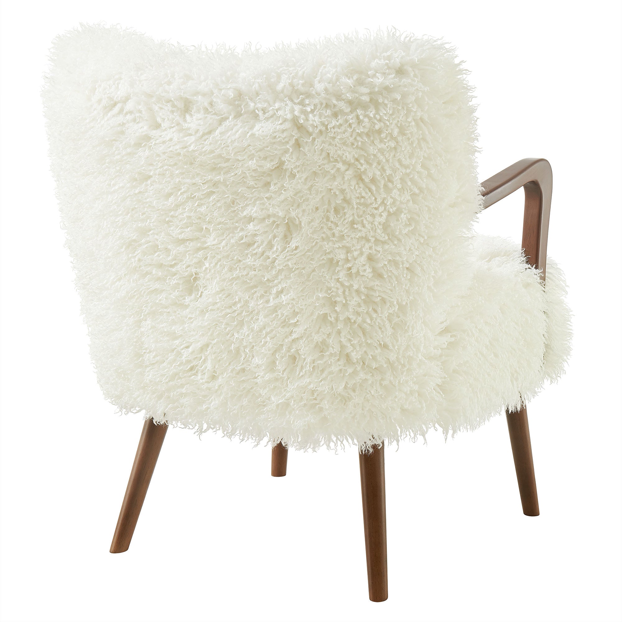 Modway EEI-7487 Zerra Faux Shearling Accent Armchair