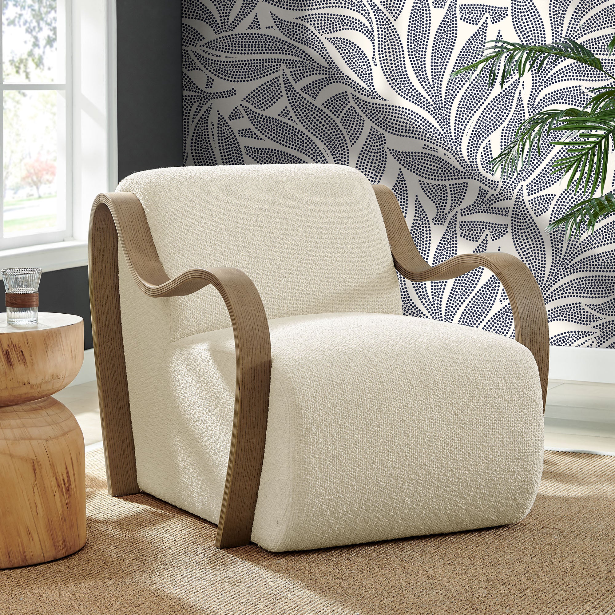 Modway EEI-7490 Atrium Lattice Boucle Accent Armchair