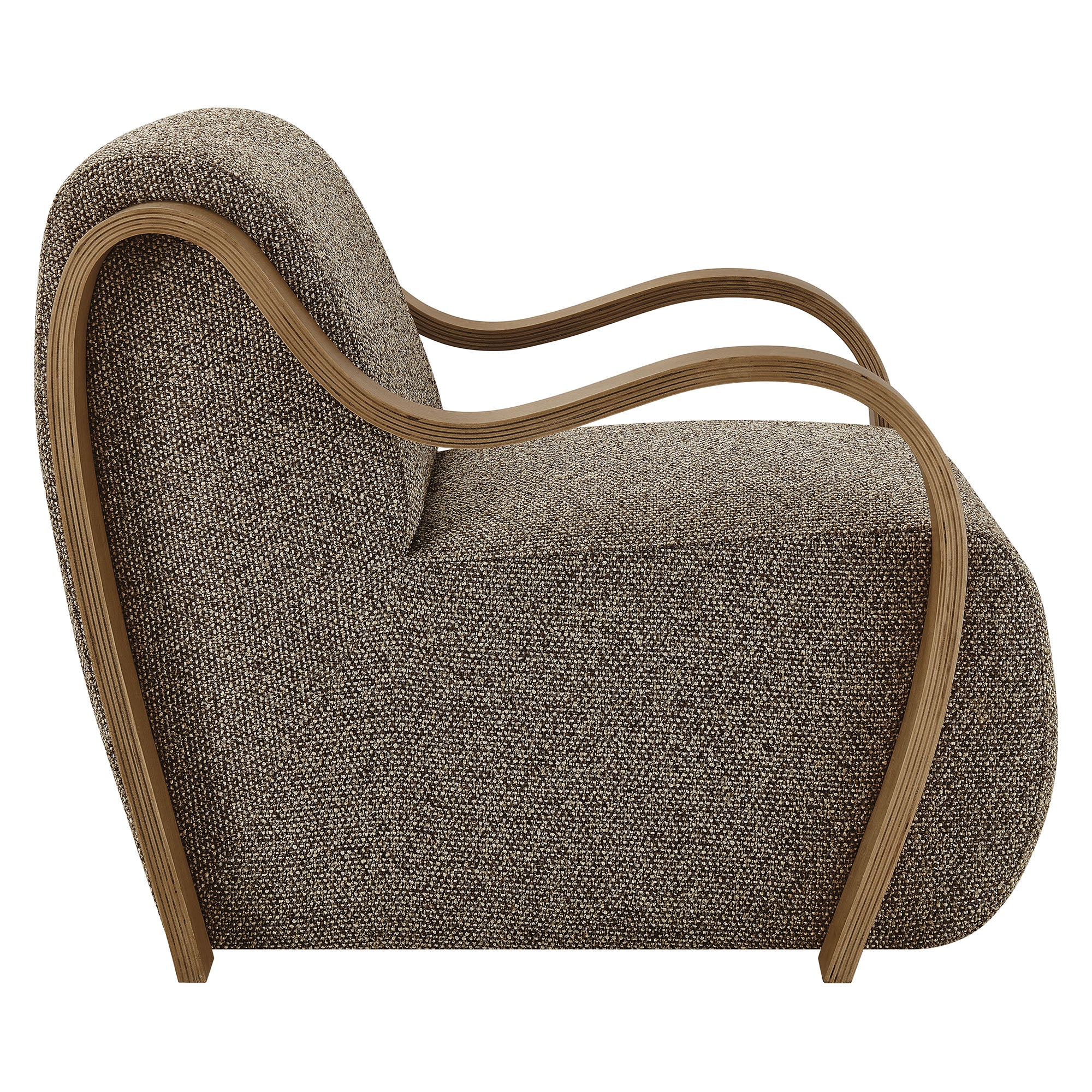 Modway Atrium Lattice Boucle Accent Armchair