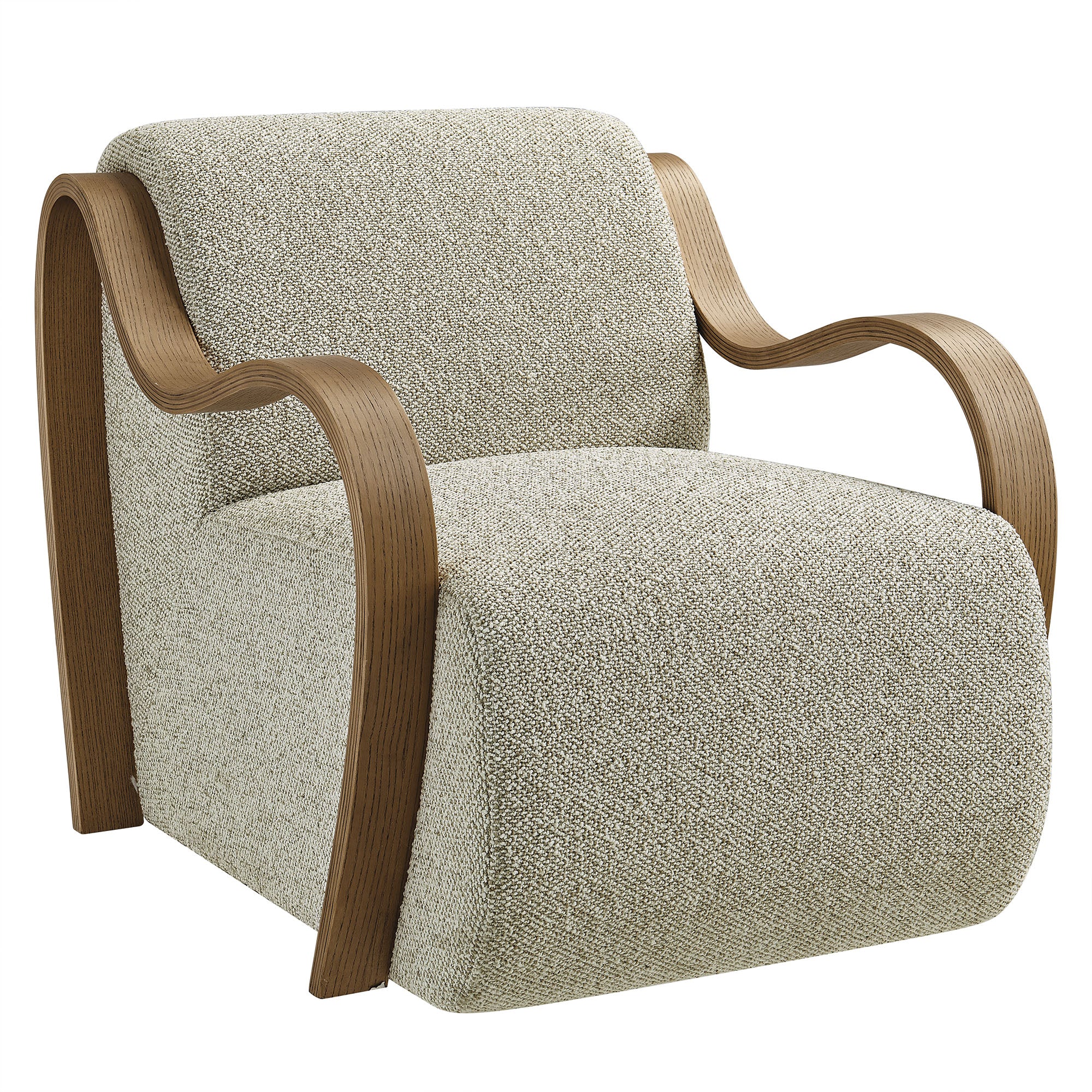Modway Atrium Lattice Boucle Accent Armchair