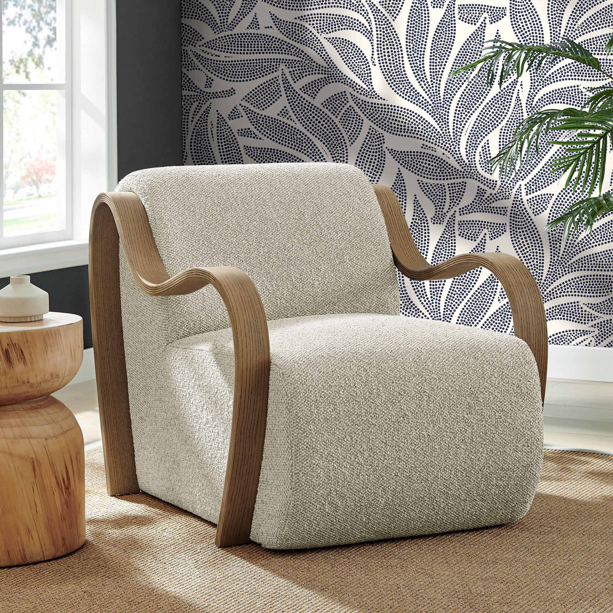 Modway EEI-7490 Atrium Lattice Boucle Accent Armchair