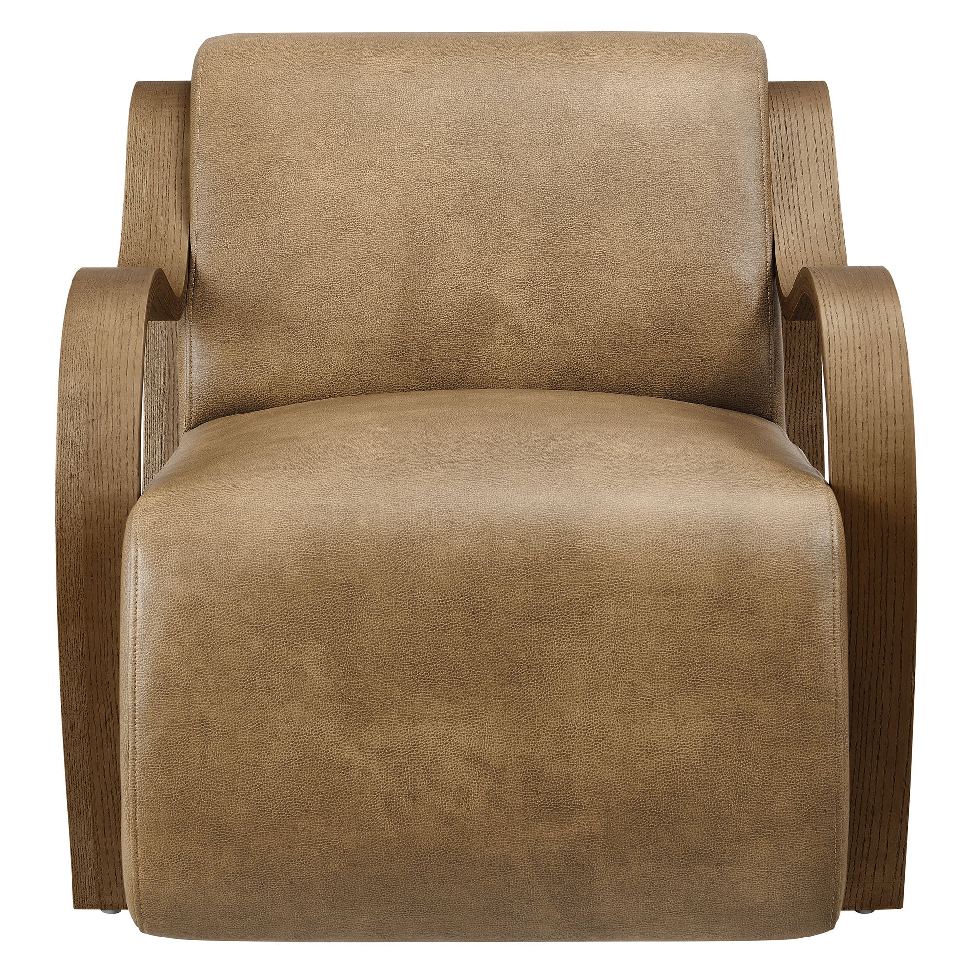 Modway Atrium Vegan Leather Accent Armchair