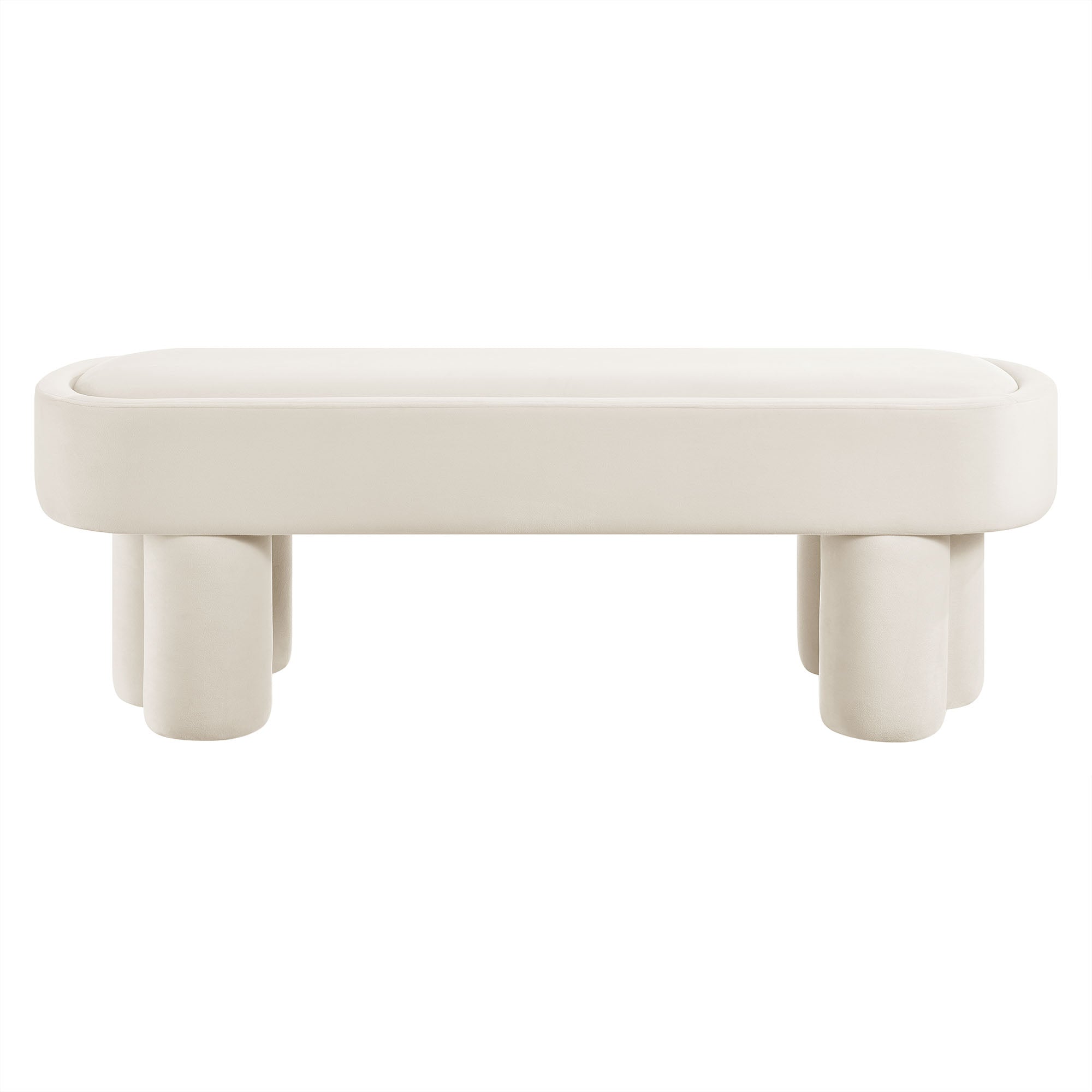 Modway EEI-7492 Mossi Oval Performance Velvet Accent Bench