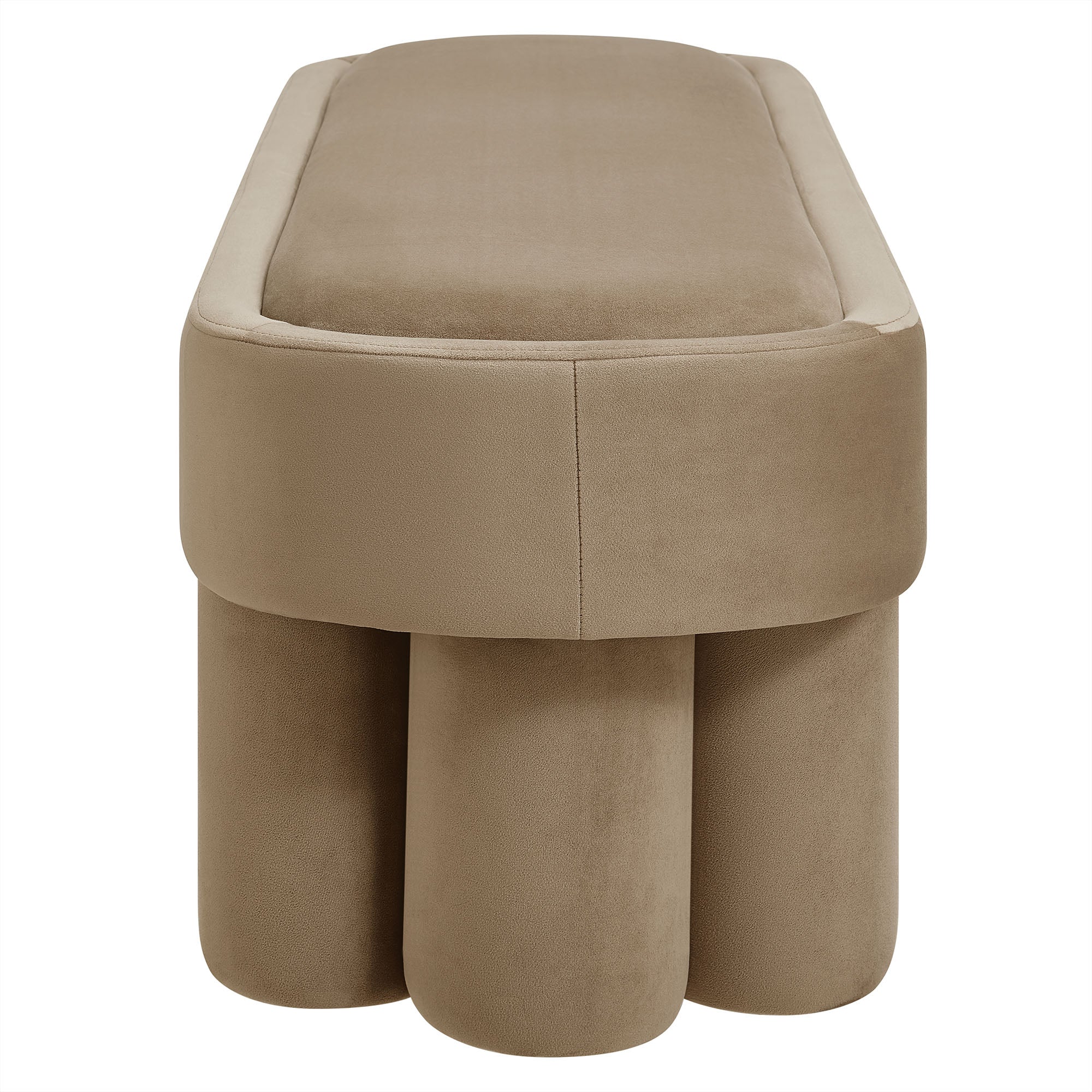 Modway EEI-7492 Mossi Oval Performance Velvet Accent Bench