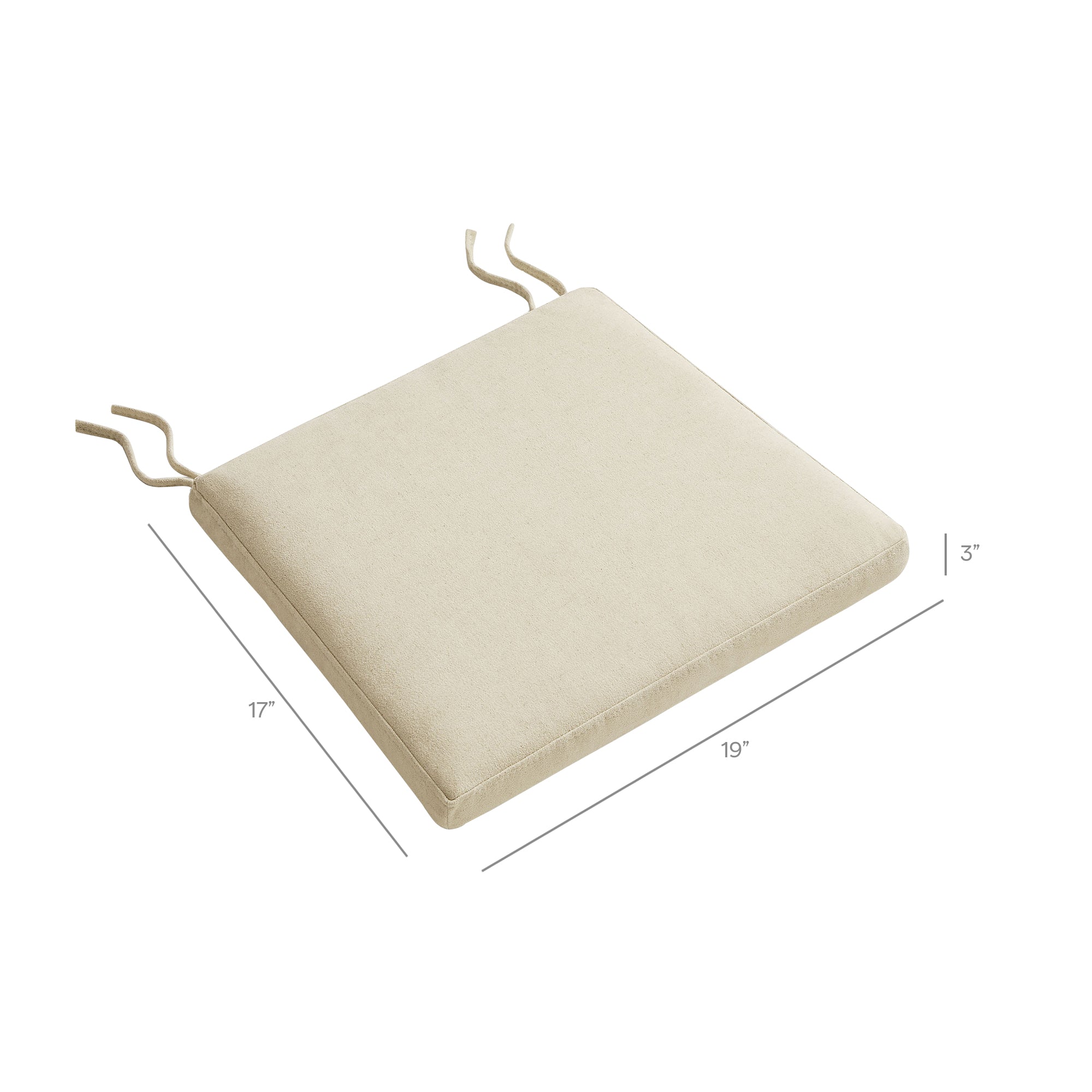 Modway EEI-7507 Jax Fabric Dining Chair Seat Cushion