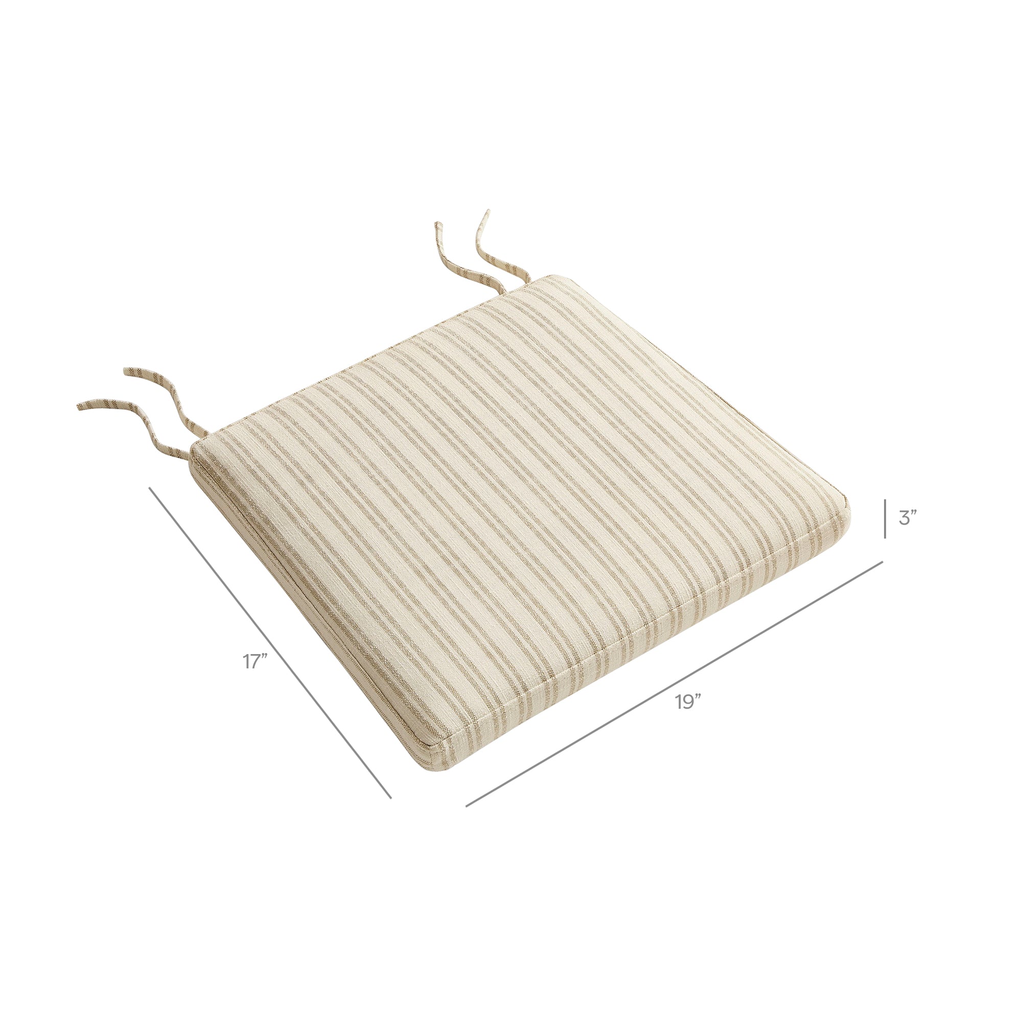Modway EEI-7507 Jax Fabric Dining Chair Seat Cushion