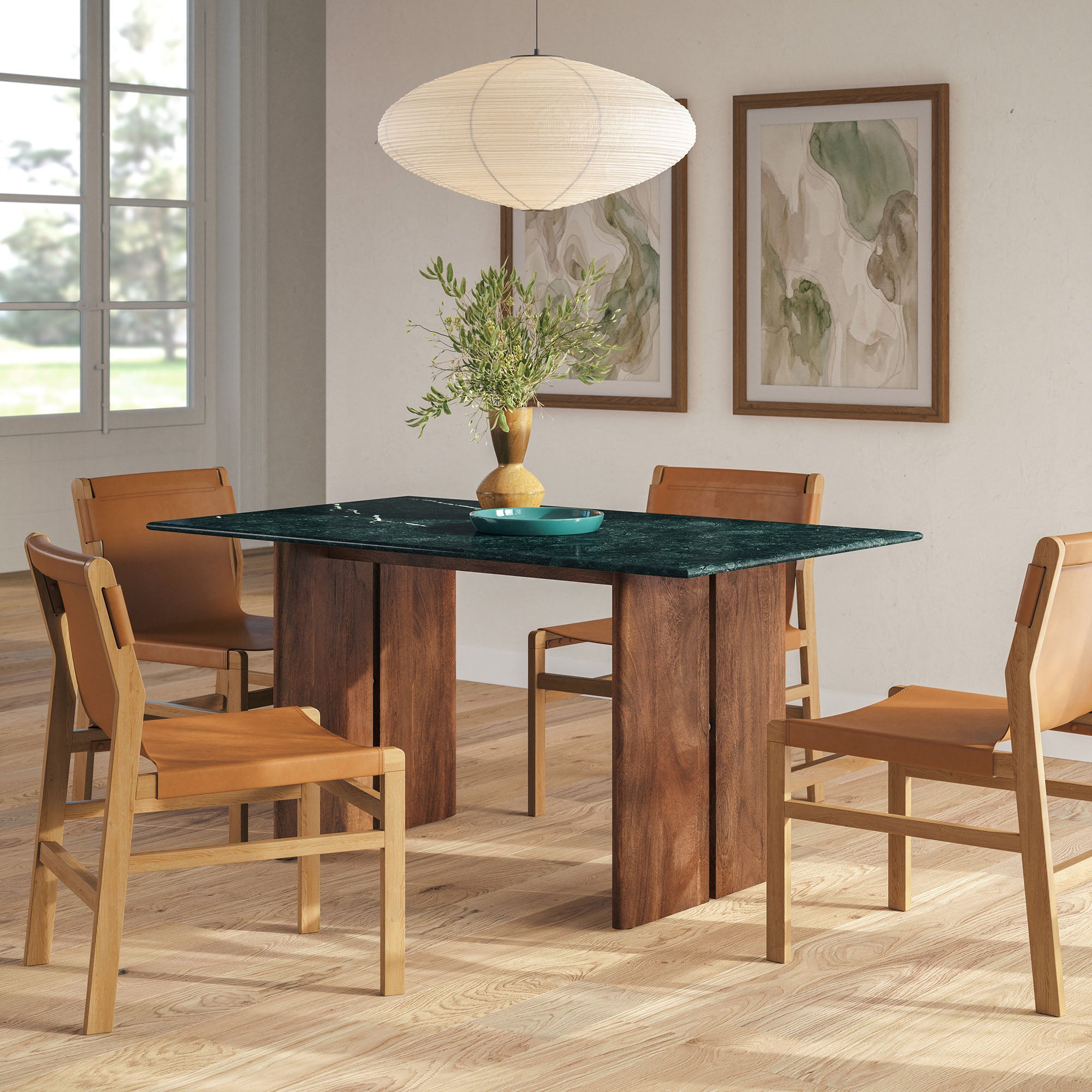 Modway Amistad 60 Inch Marble Dining Table EEI-7515