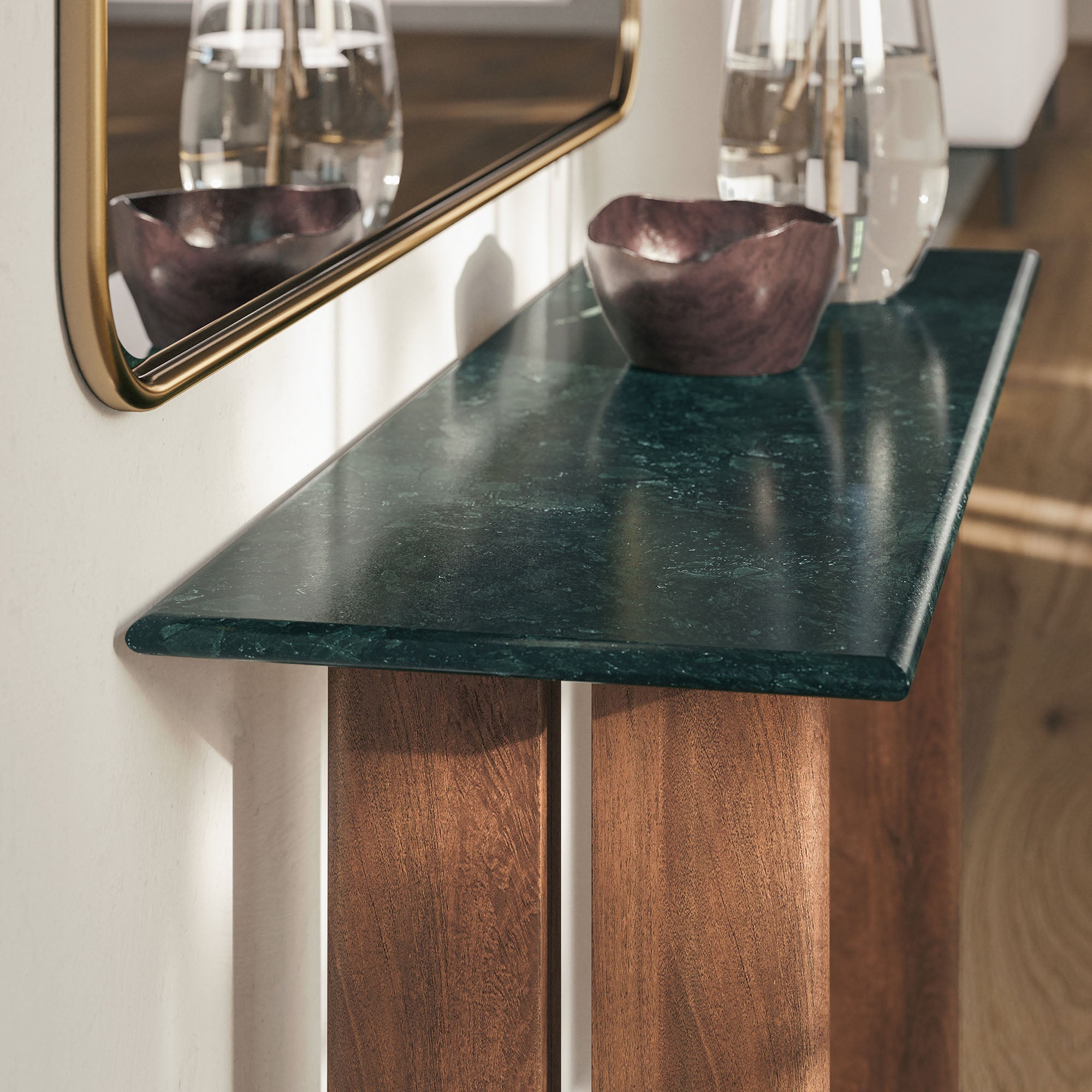 Modway Amistad 46 Inch Marble Console Table EEI-7516
