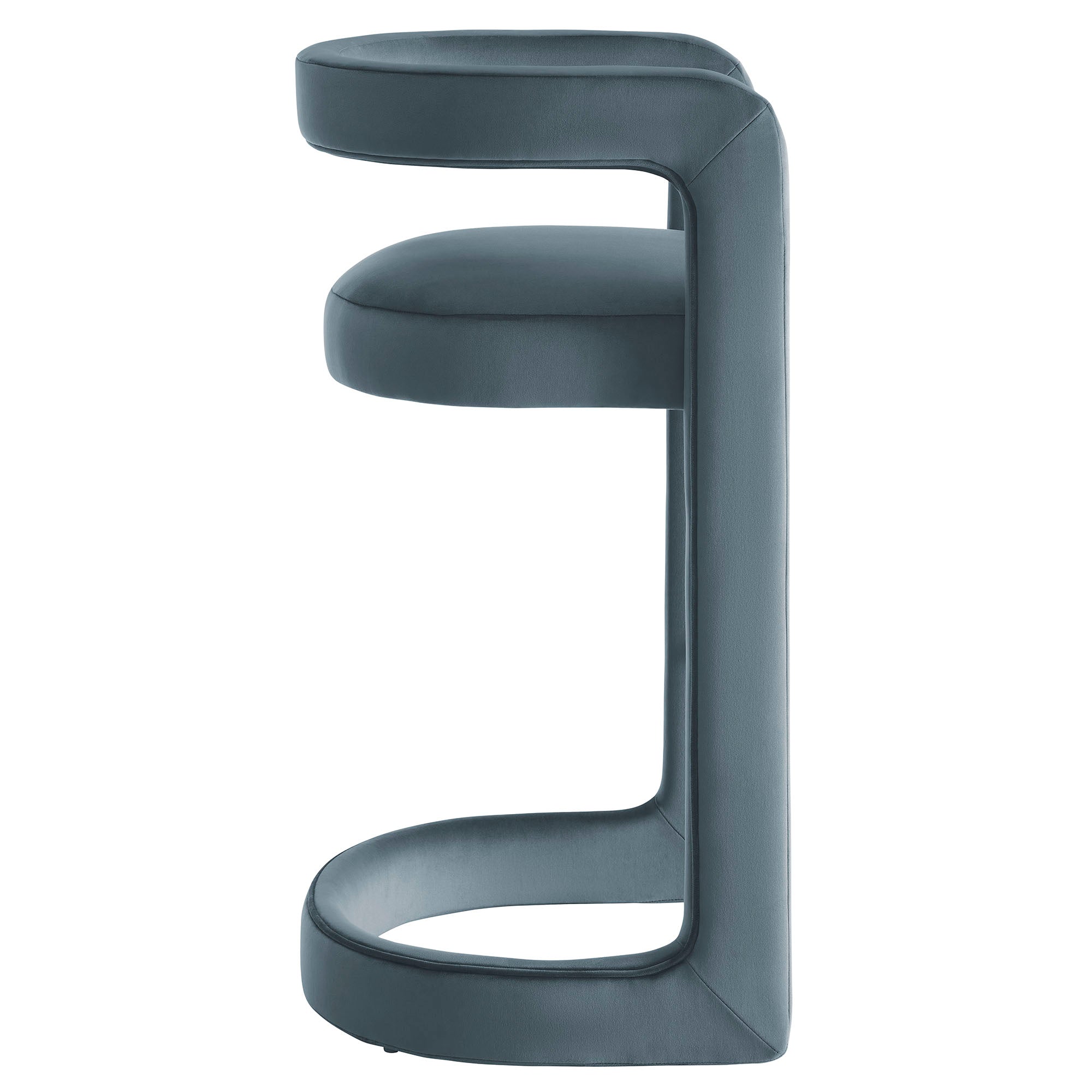 Modway EEI-7521 Winslow Performance Velvet Bar Stool Set of 2