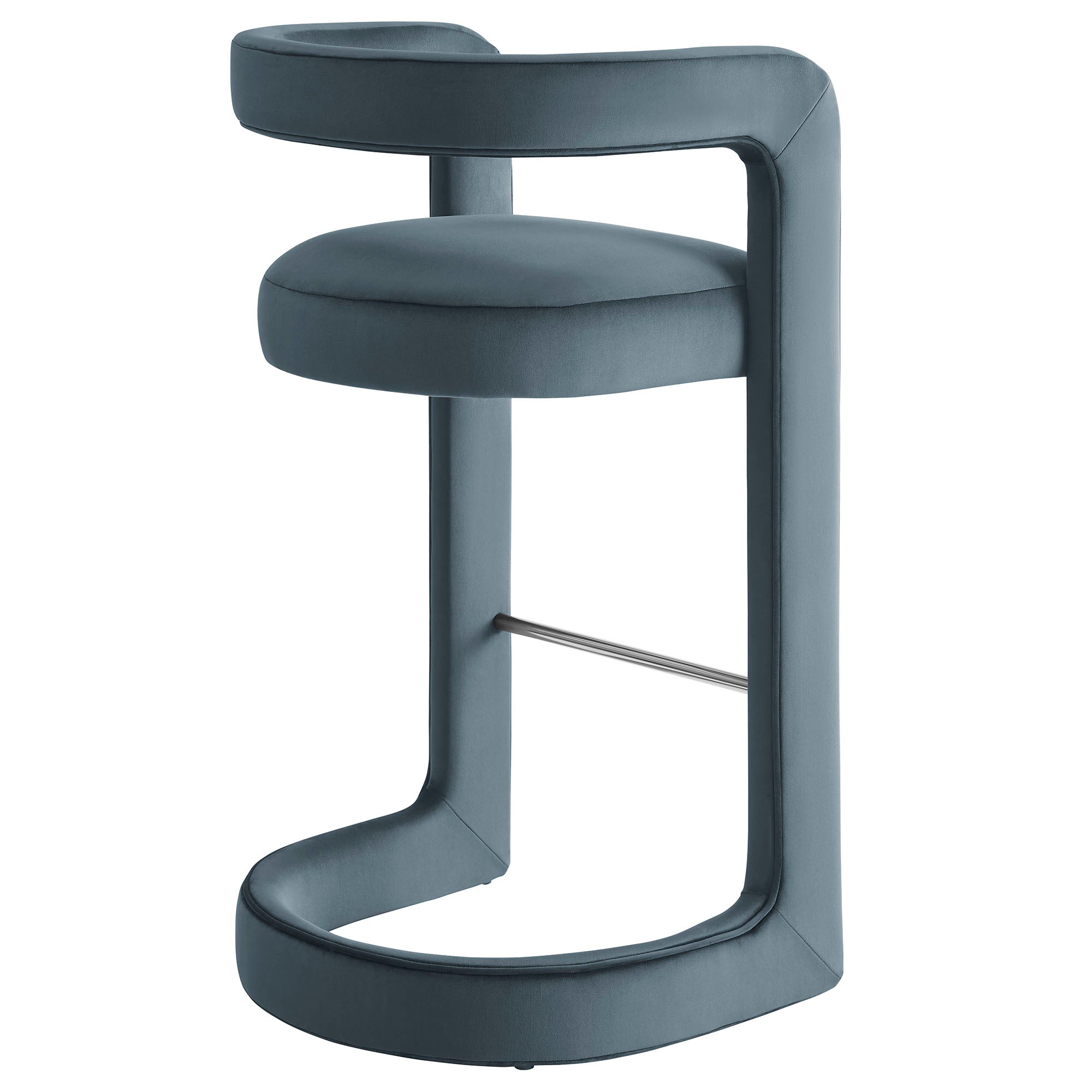 Modway EEI-7521 Winslow Performance Velvet Bar Stool Set of 2