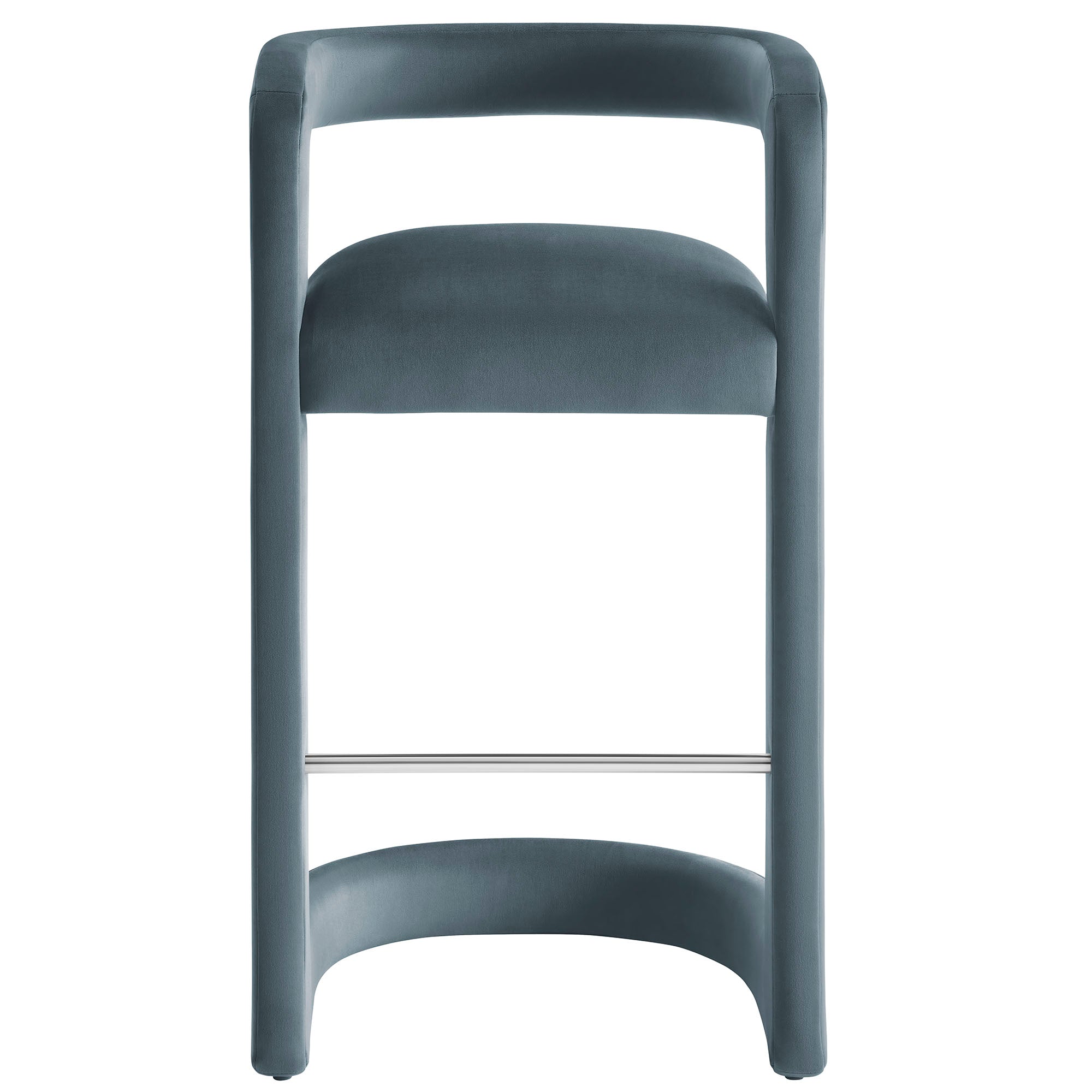 Modway EEI-7521 Winslow Performance Velvet Bar Stool Set of 2