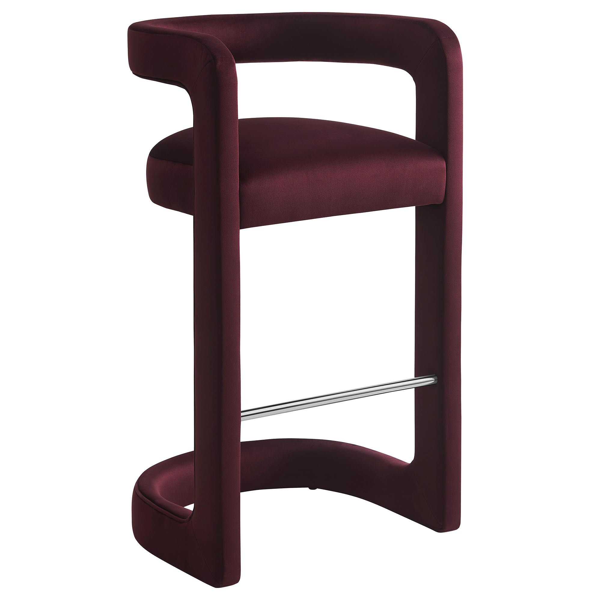 Modway EEI-7521 Winslow Performance Velvet Bar Stool Set of 2