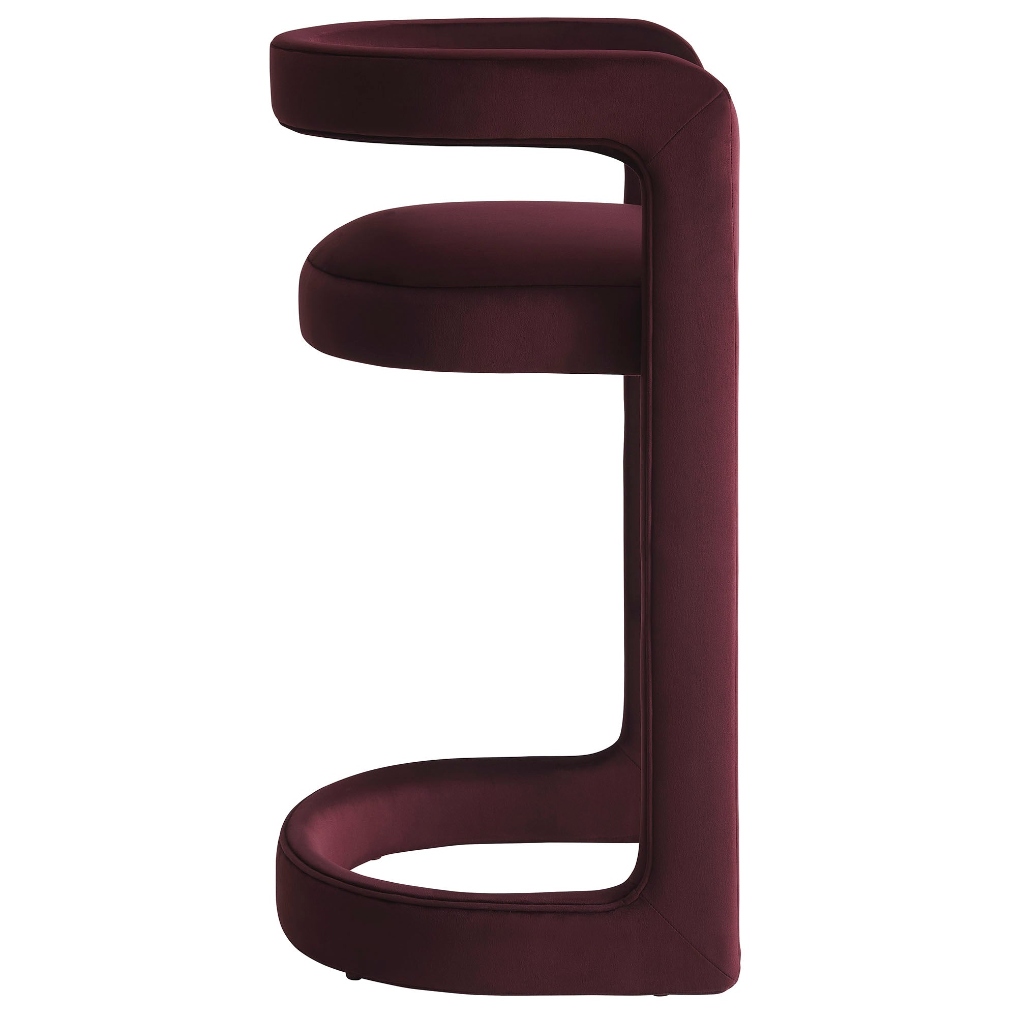 Modway EEI-7521 Winslow Performance Velvet Bar Stool Set of 2