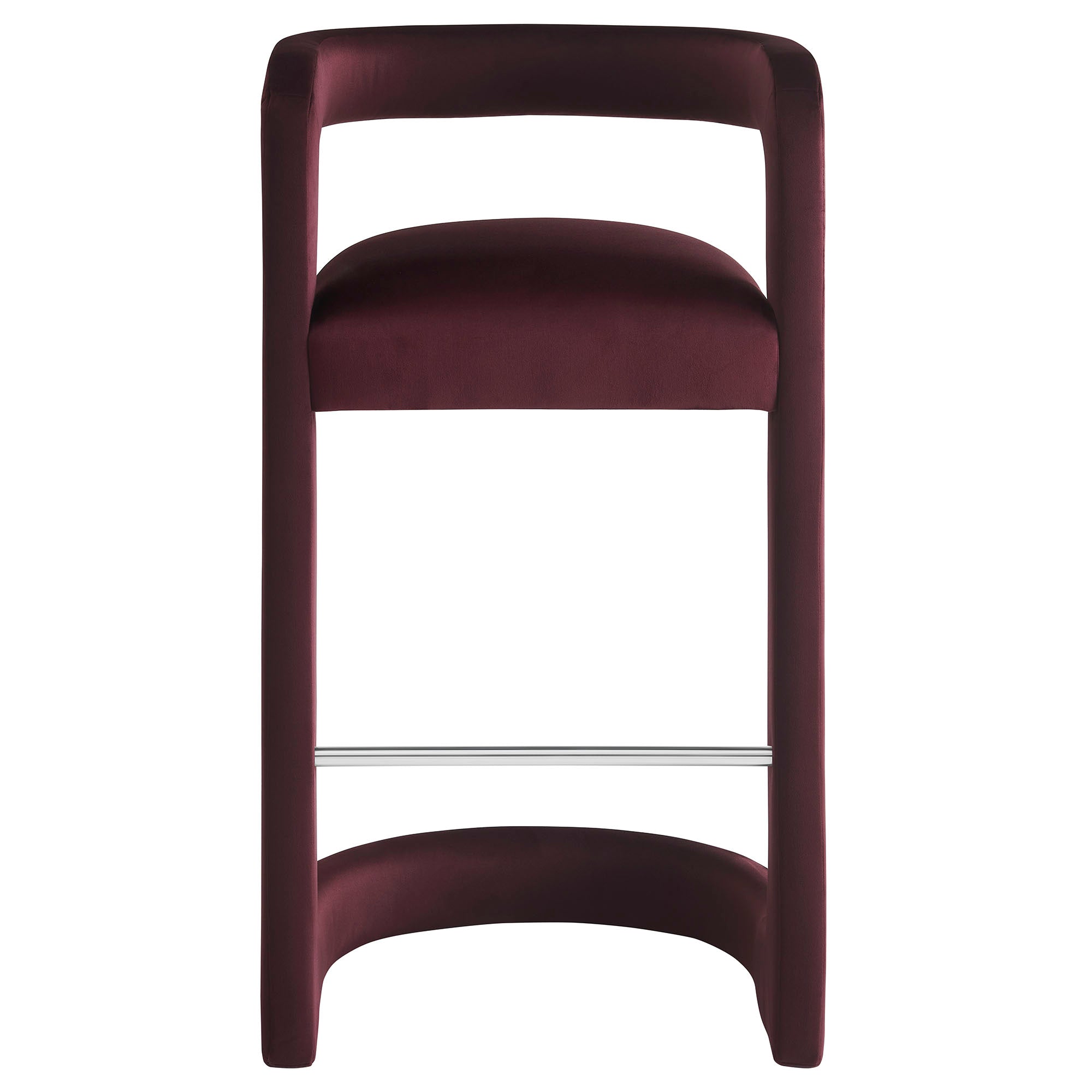 Modway EEI-7521 Winslow Performance Velvet Bar Stool Set of 2