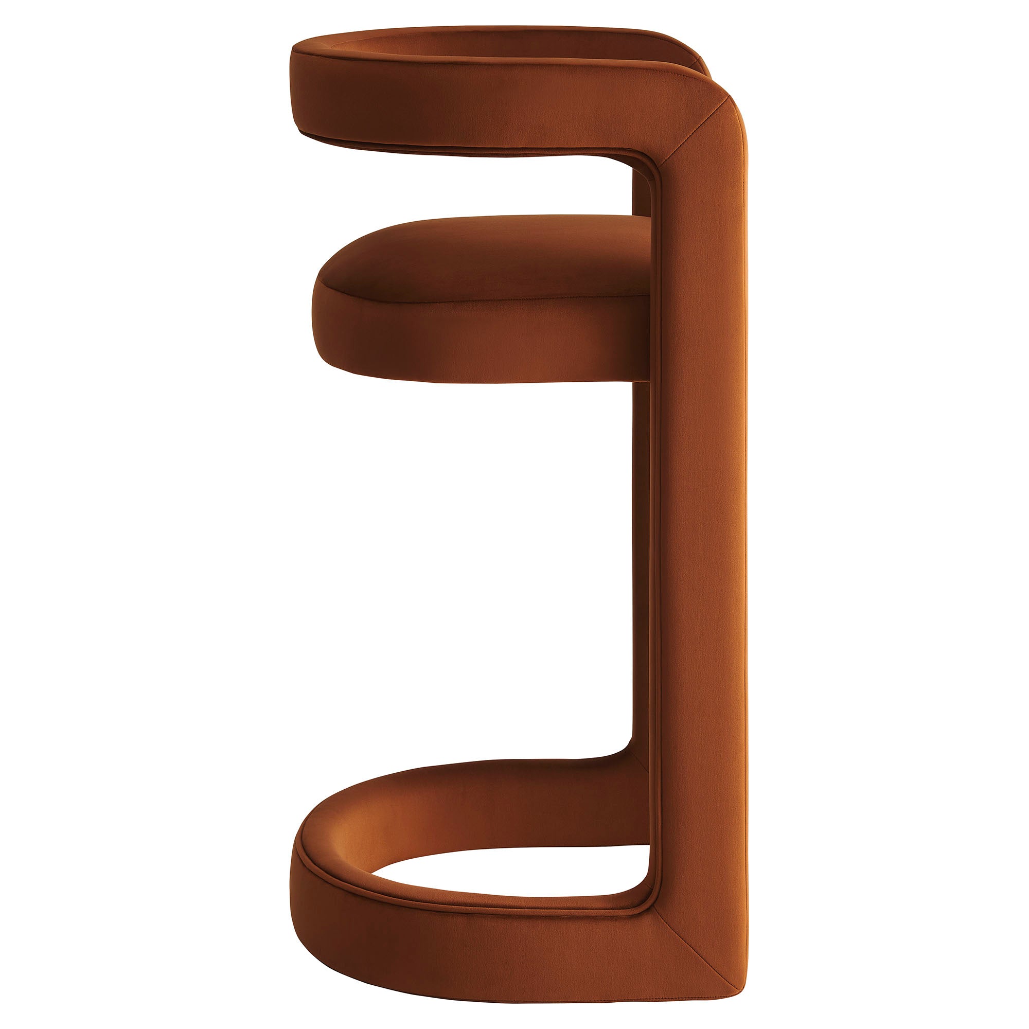 Modway EEI-7521 Winslow Performance Velvet Bar Stool Set of 2