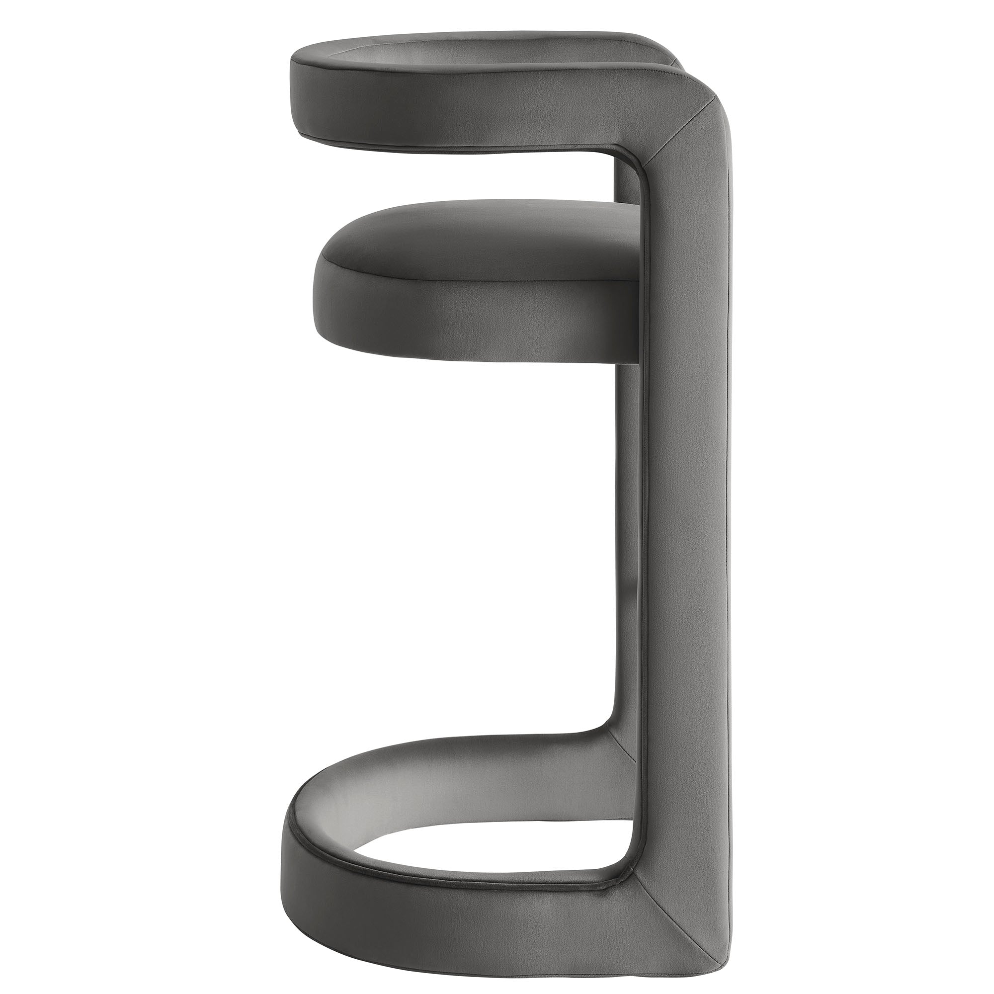 Modway EEI-7521 Winslow Performance Velvet Bar Stool Set of 2