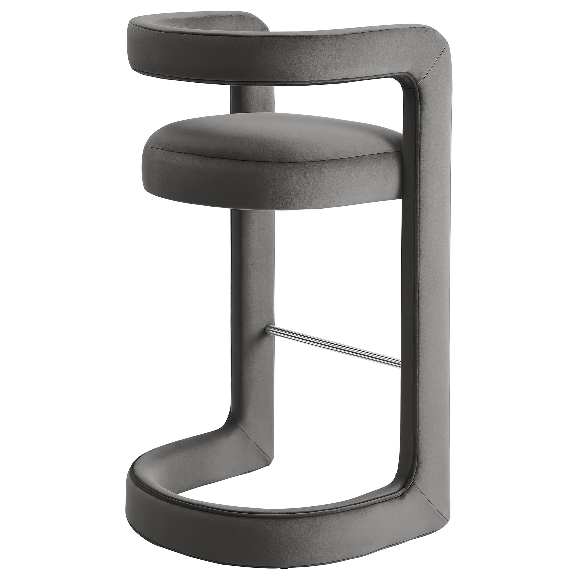 Modway EEI-7521 Winslow Performance Velvet Bar Stool Set of 2
