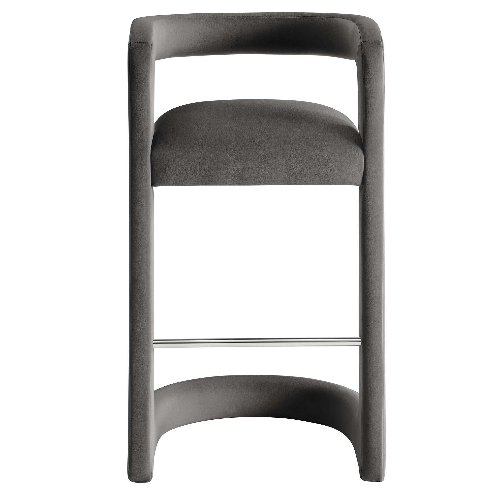 Modway EEI-7521 Winslow Performance Velvet Bar Stool Set of 2