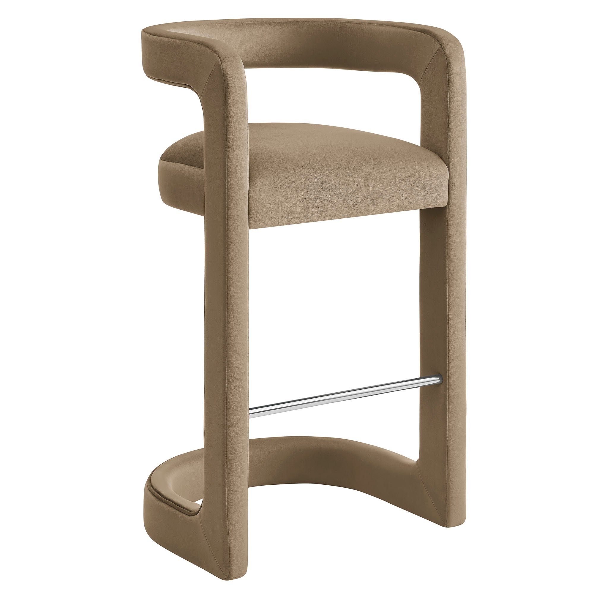 Modway EEI-7521 Winslow Performance Velvet Bar Stool Set of 2
