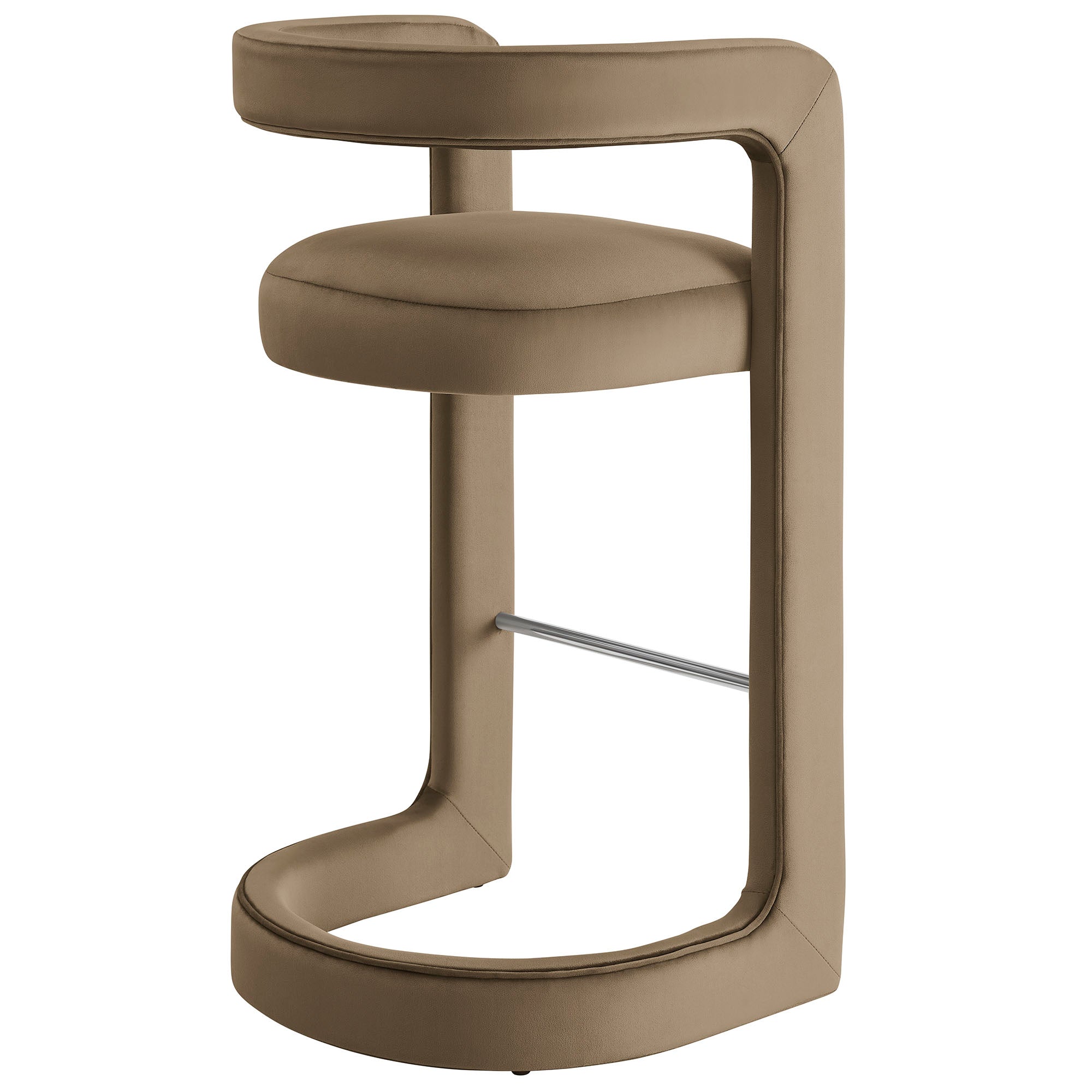 Modway EEI-7521 Winslow Performance Velvet Bar Stool Set of 2