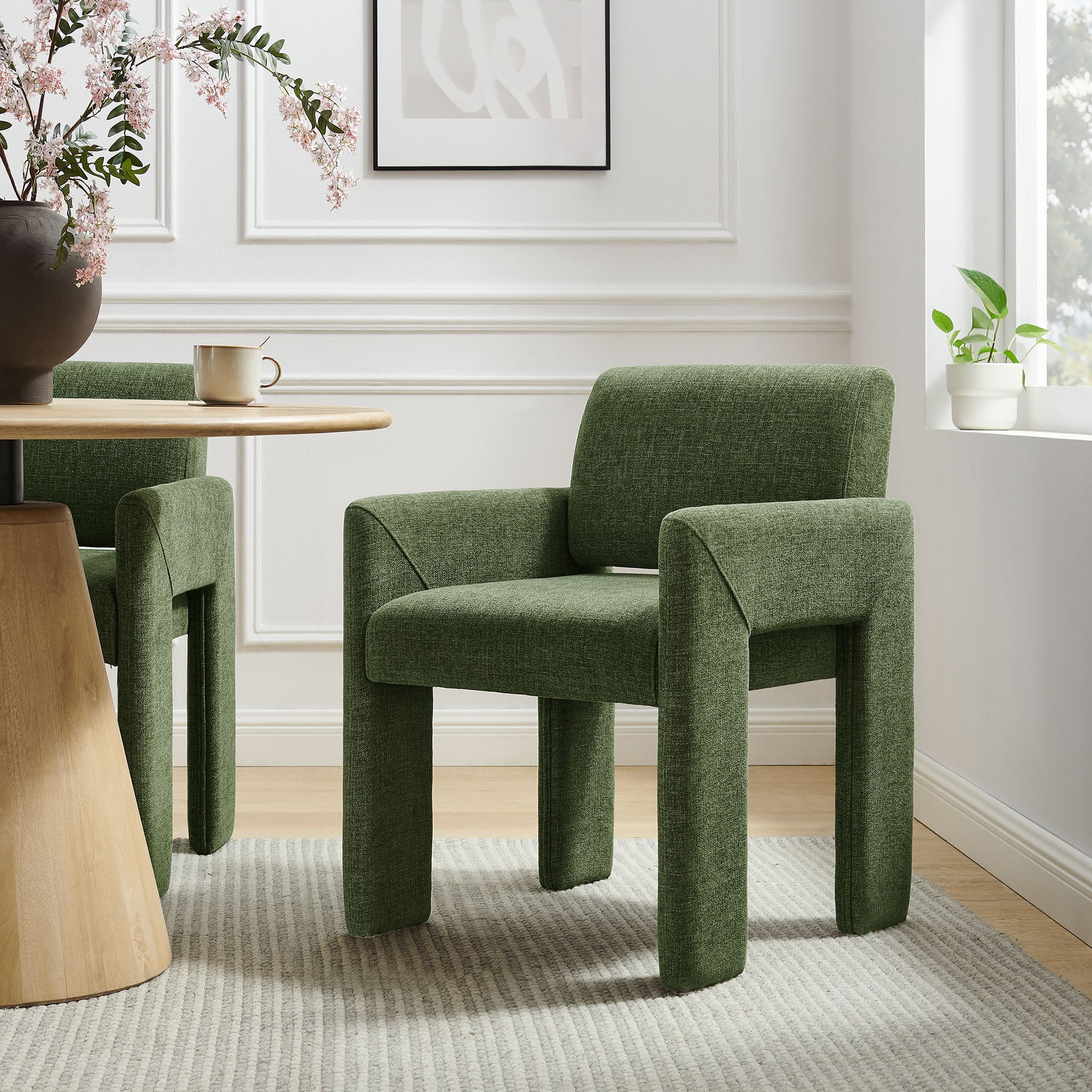 Modway EEI-7524 Daven Fabric Upholstered Dining Chair