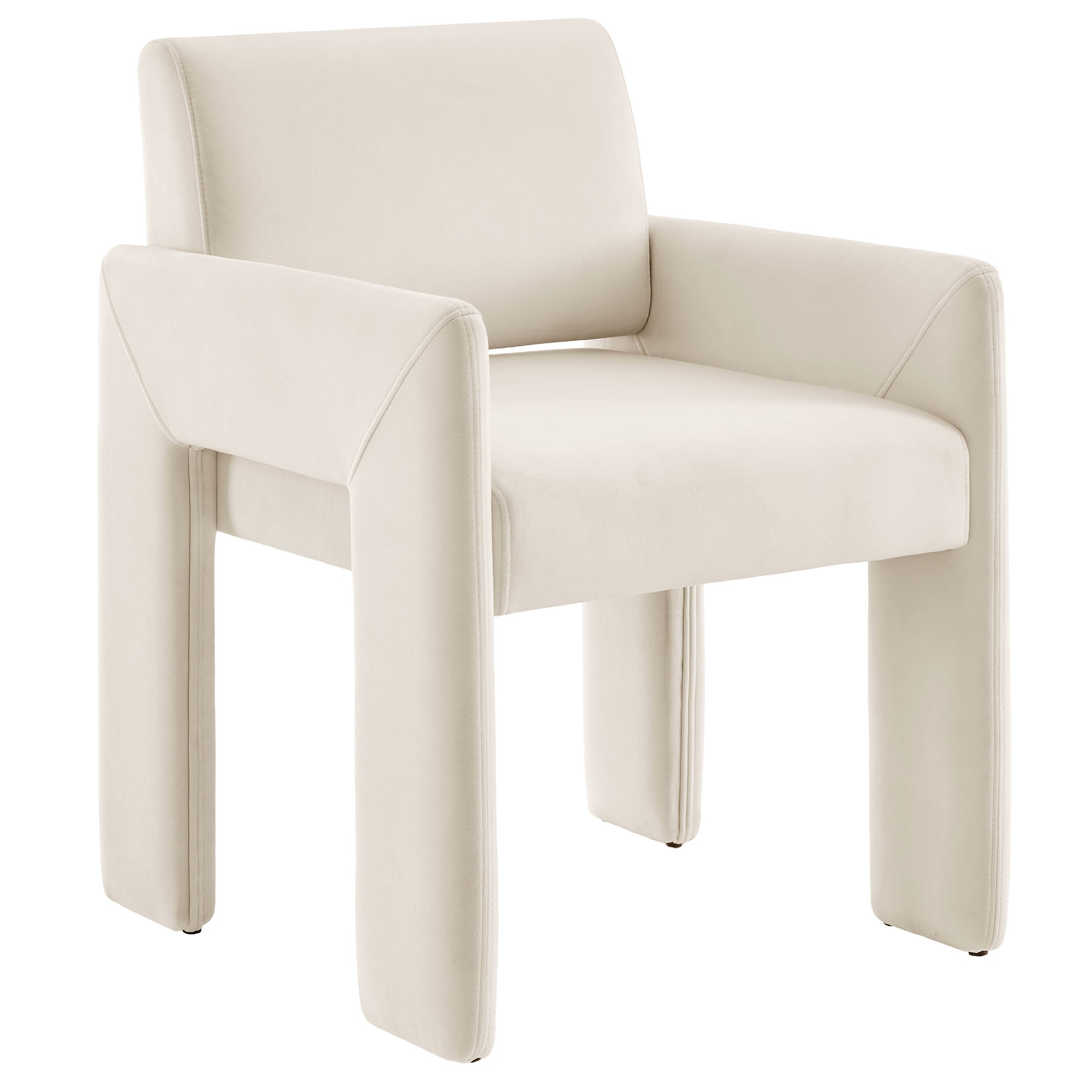Modway Daven Stain-Resistant Performance Velvet Dining Armchair