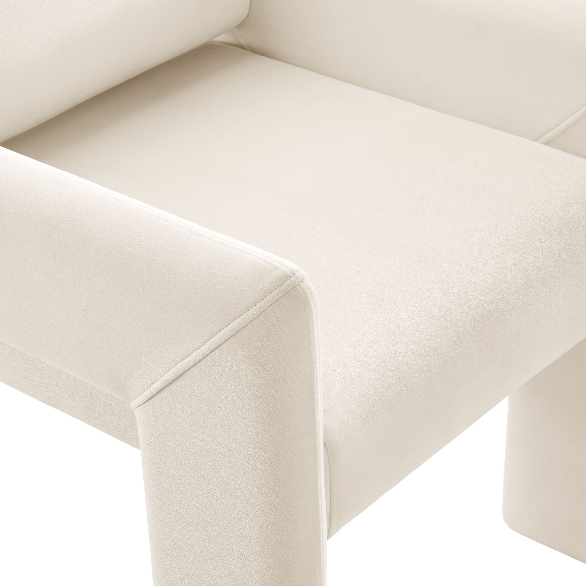 Modway Daven Stain-Resistant Performance Velvet Dining Armchair