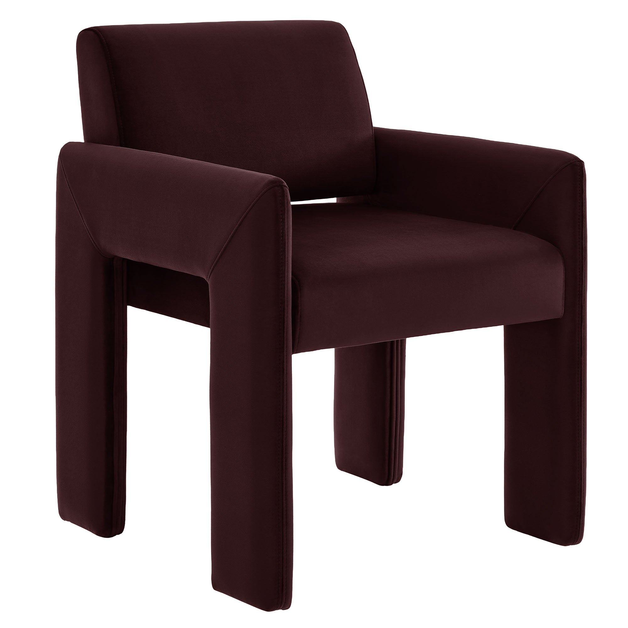 Modway EEI-7525 Daven Stain-Resistant Performance Velvet Dining Armchair