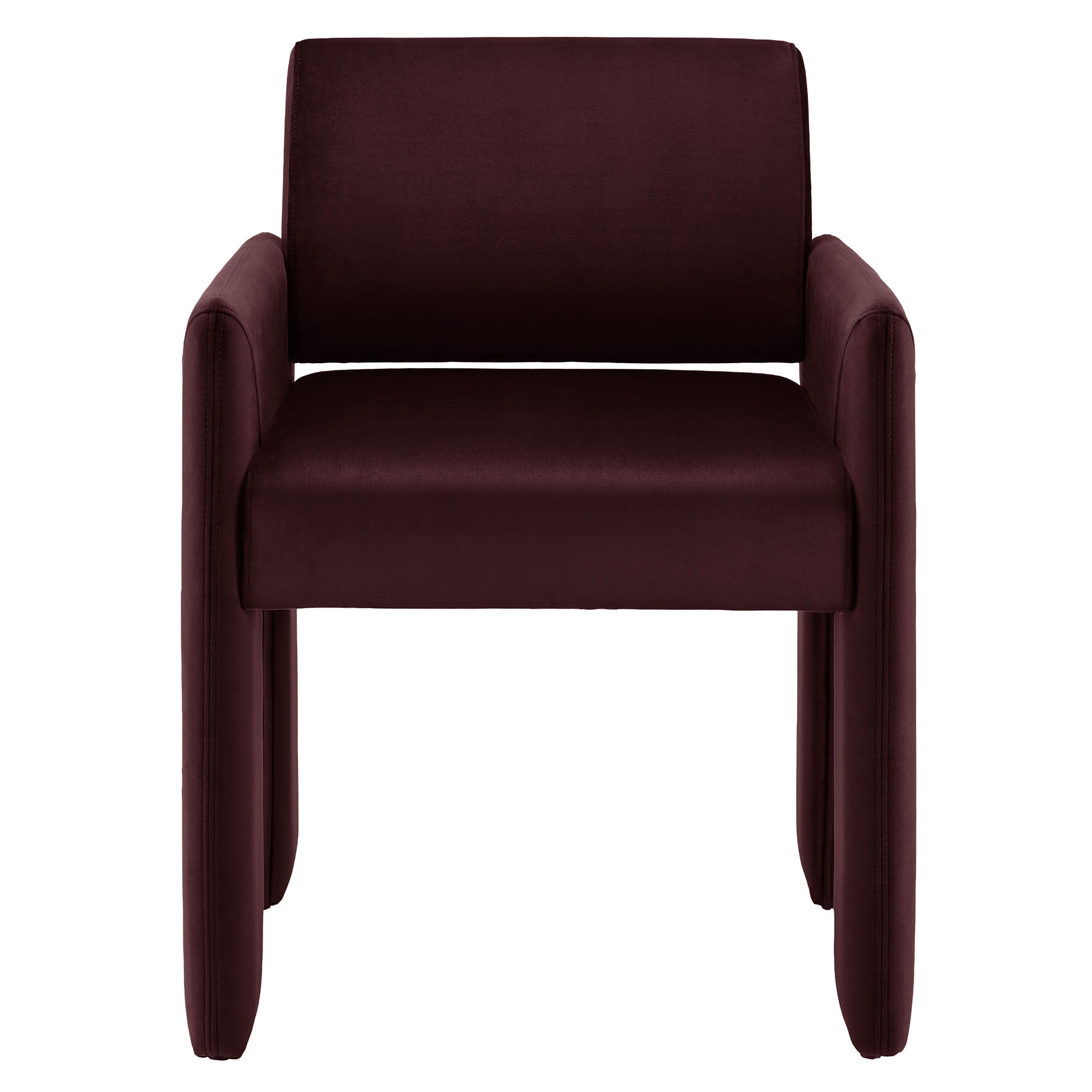 Modway Daven Stain-Resistant Performance Velvet Dining Armchair