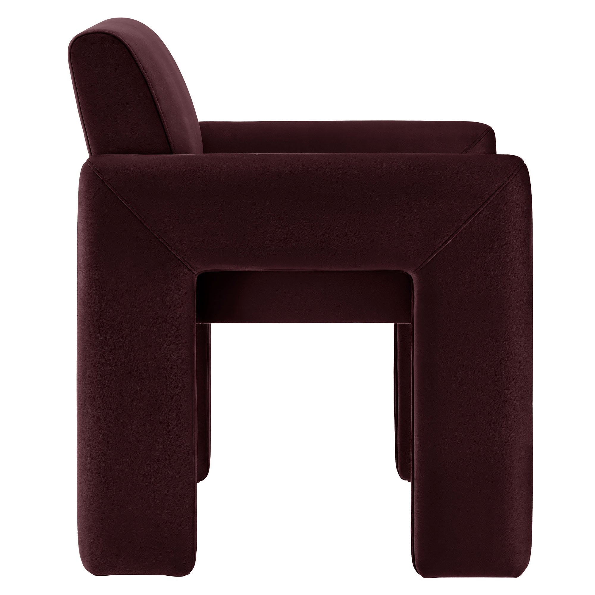 Modway EEI-7525 Daven Stain-Resistant Performance Velvet Dining Armchair