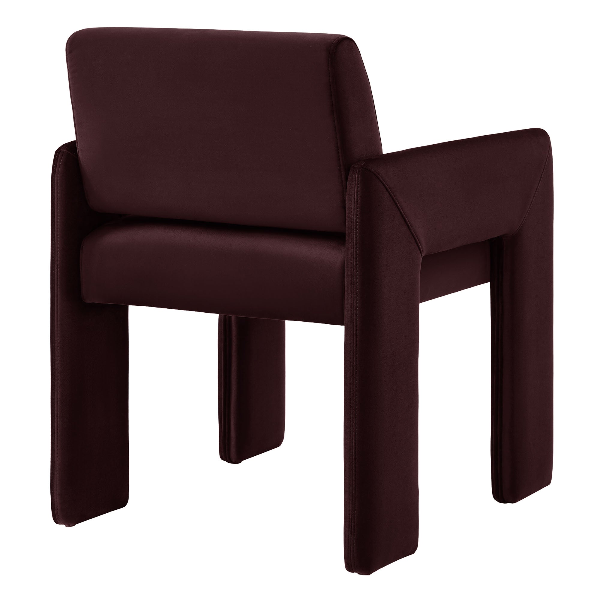 Modway Daven Stain-Resistant Performance Velvet Dining Armchair