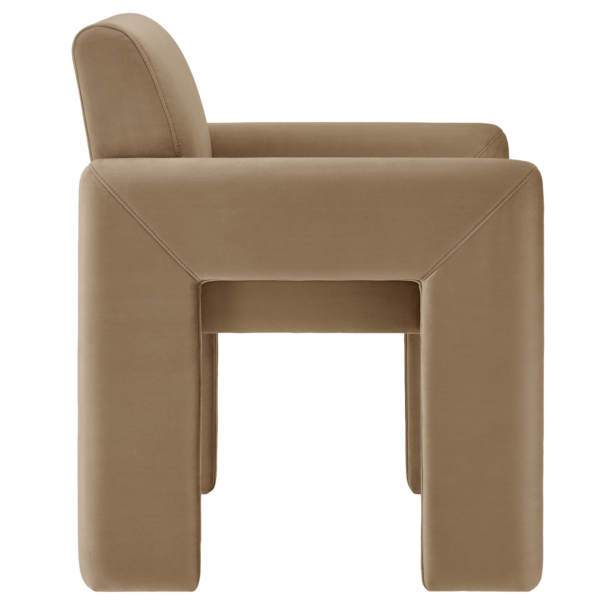 Modway EEI-7525 Daven Stain-Resistant Performance Velvet Dining Armchair