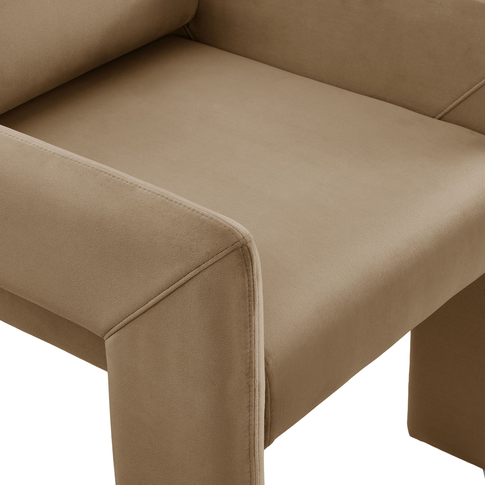 Modway Daven Stain-Resistant Performance Velvet Dining Armchair