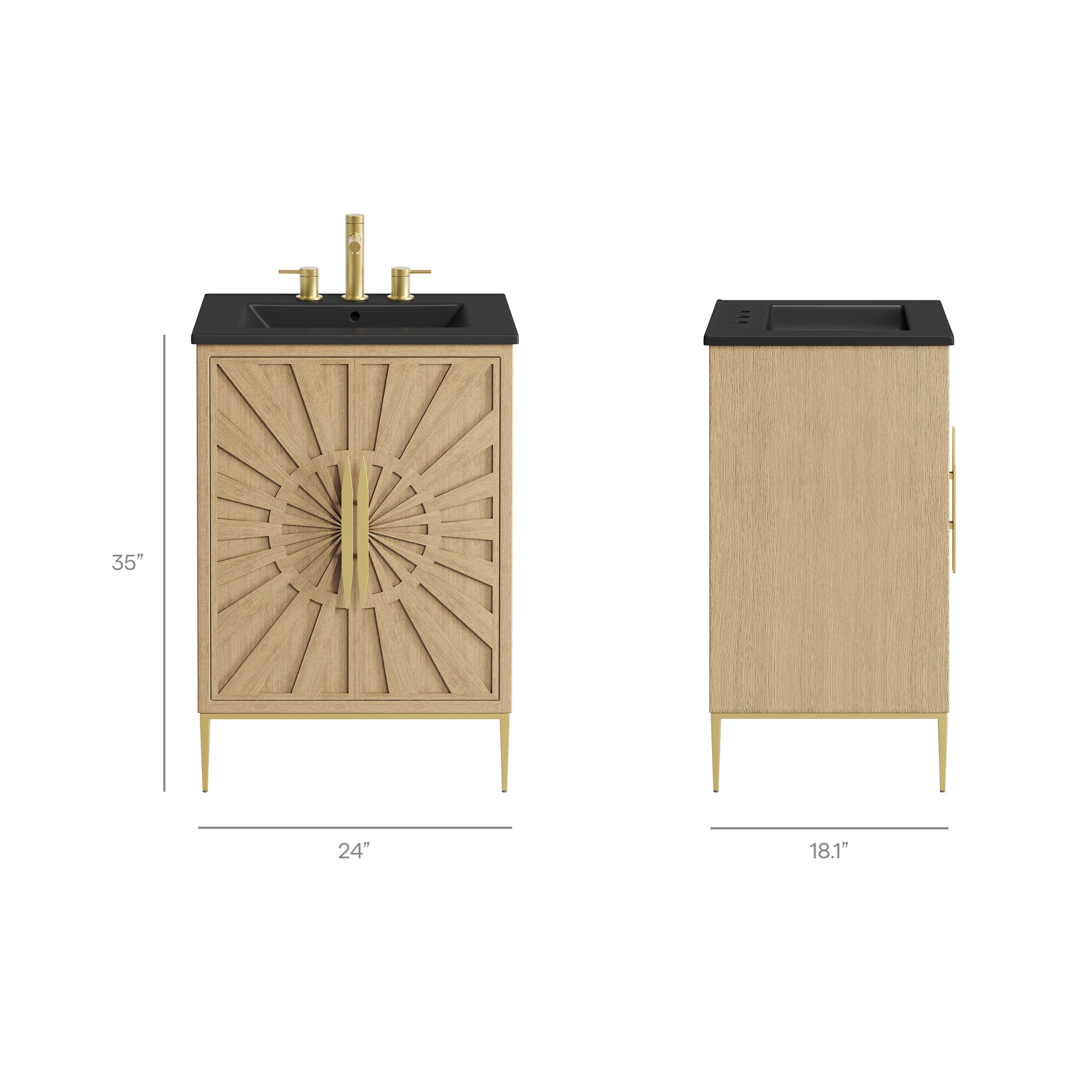 Modway EEI-7526 Awaken 24" Bathroom Vanity