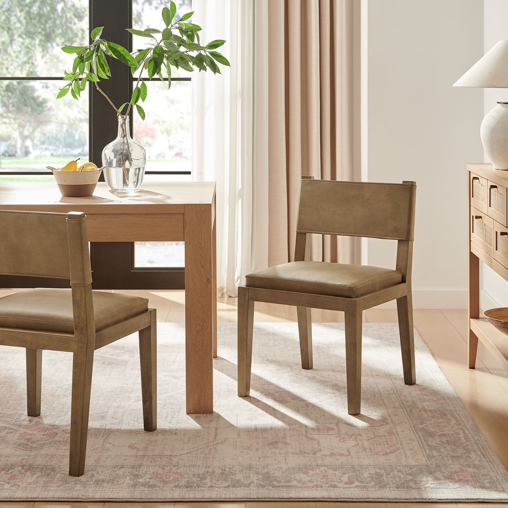 Modway EEI-7527 Calder Vegan Leather Dining Side Chair