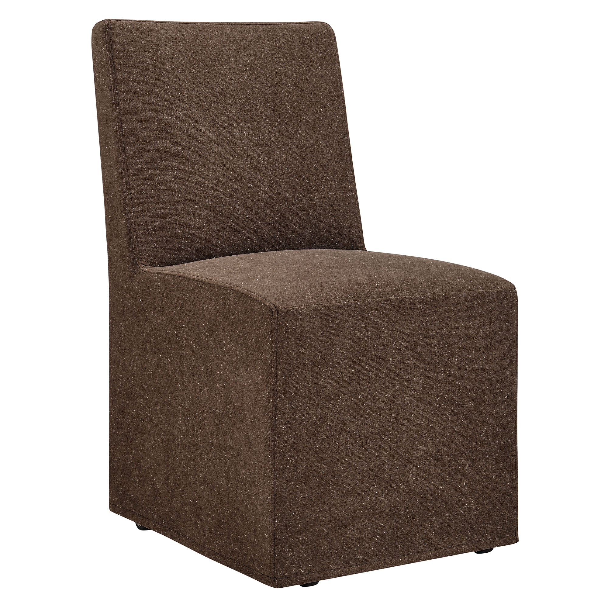 Modway EEI-7528 Tessera Upholstered Linen-Blend Slipcovered Dining Chair