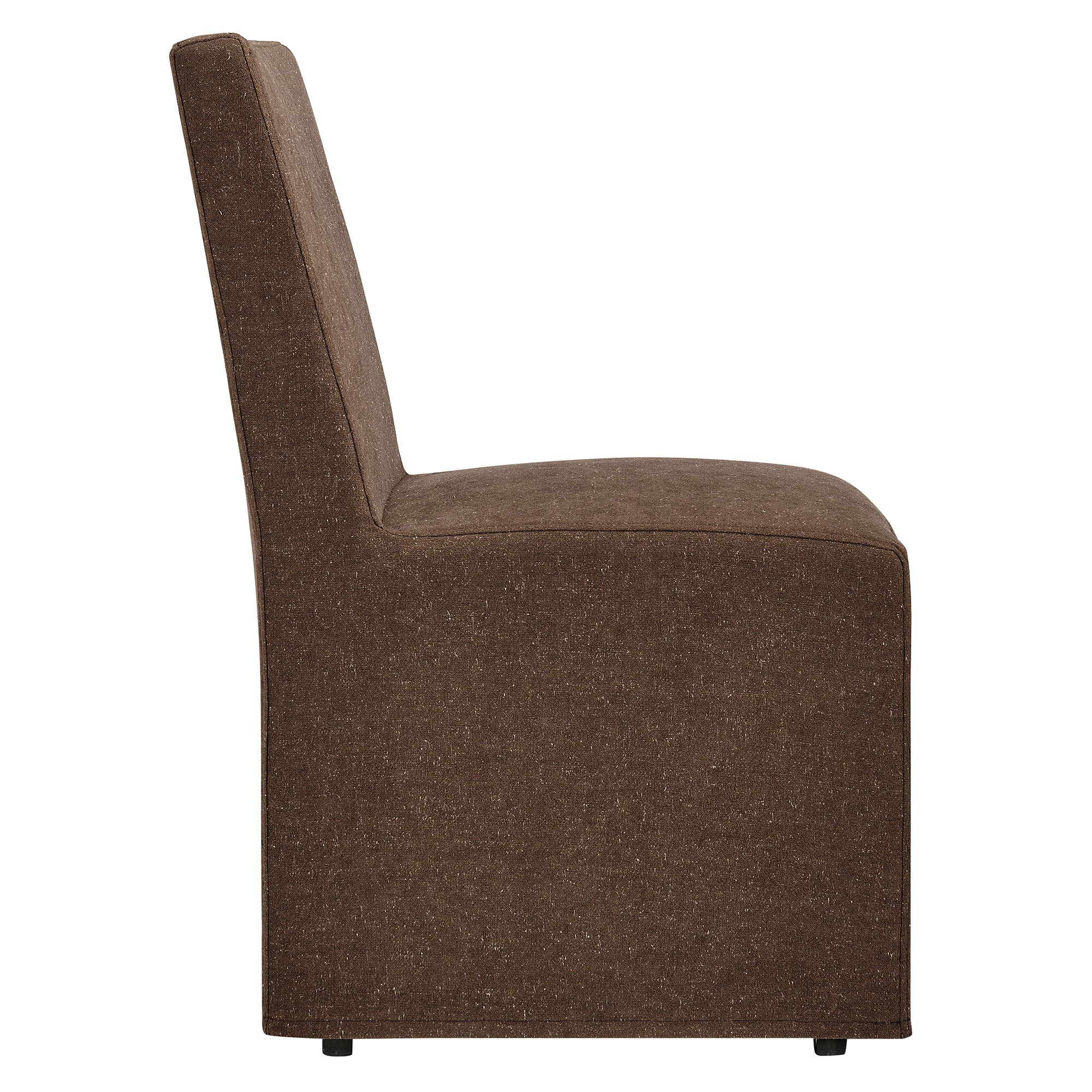Modway Tessera Upholstered Linen-Blend Slipcovered Dining Chair
