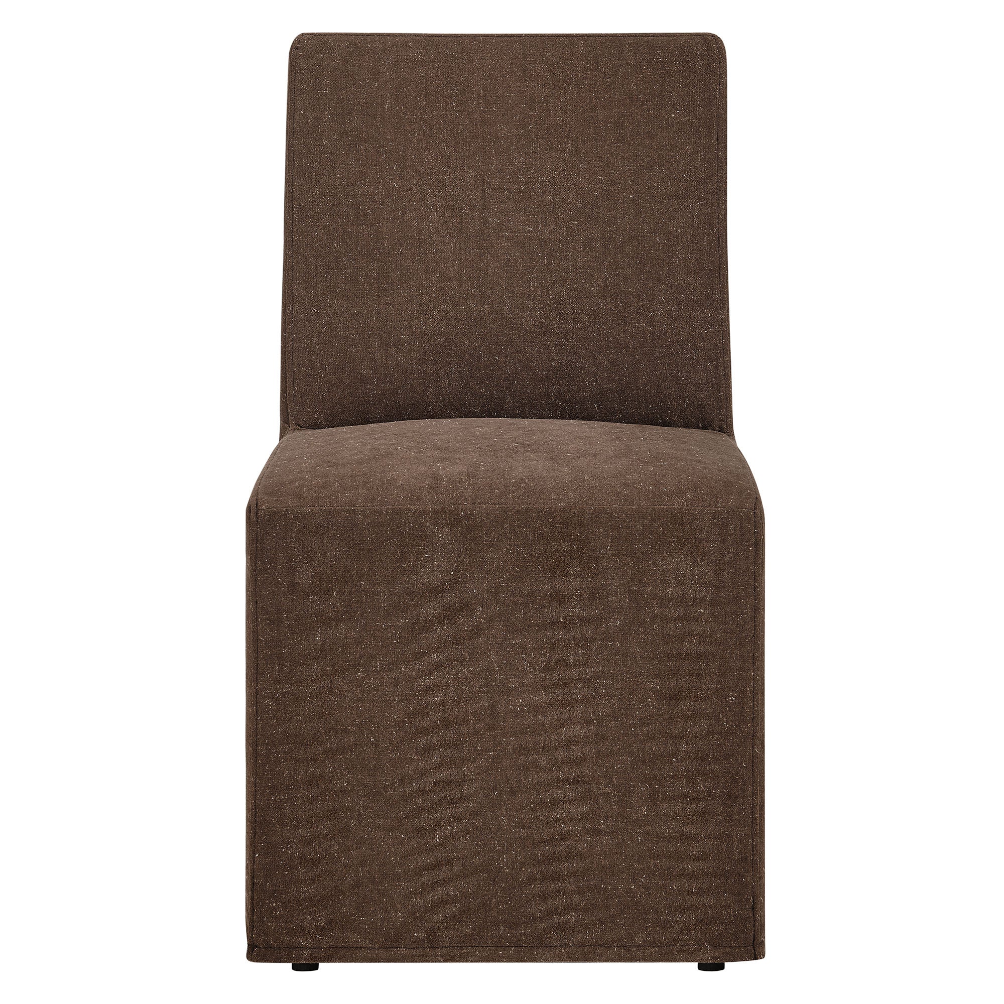 Modway EEI-7528 Tessera Upholstered Linen-Blend Slipcovered Dining Chair