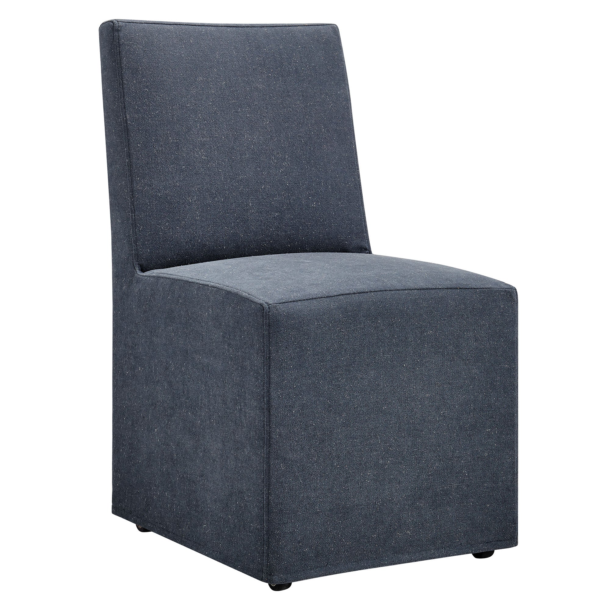 Modway Tessera Upholstered Linen-Blend Slipcovered Dining Chair
