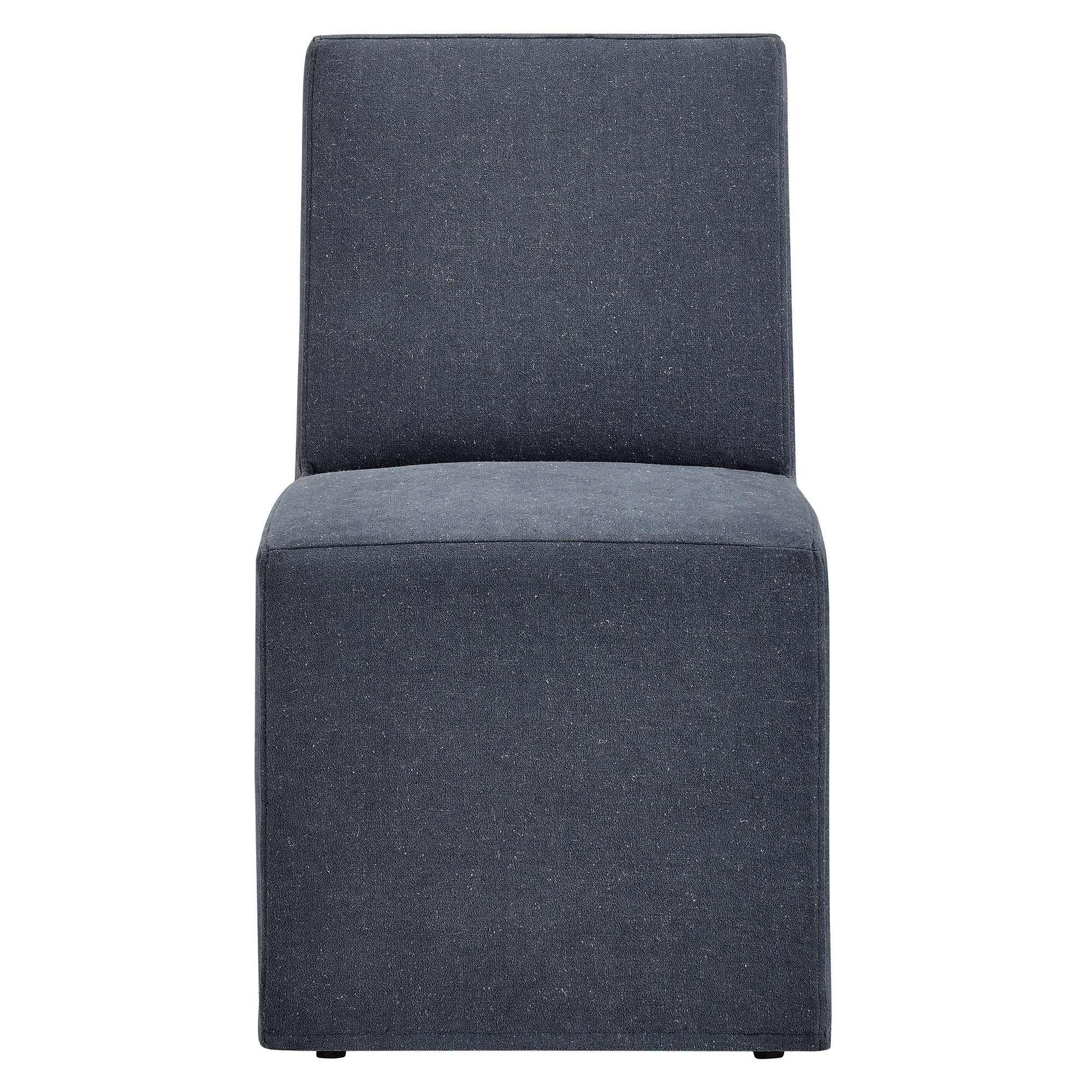 Modway Tessera Upholstered Linen-Blend Slipcovered Dining Chair
