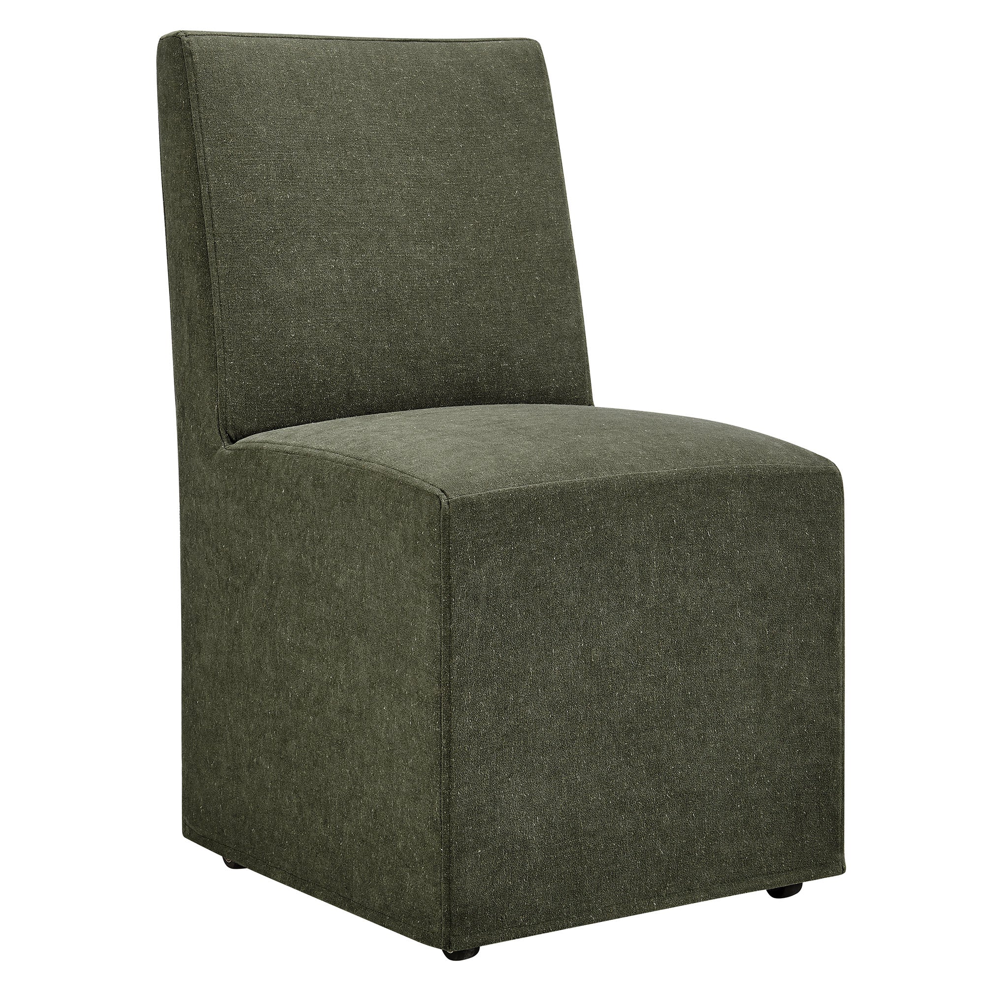 Modway EEI-7528 Tessera Upholstered Linen-Blend Slipcovered Dining Chair