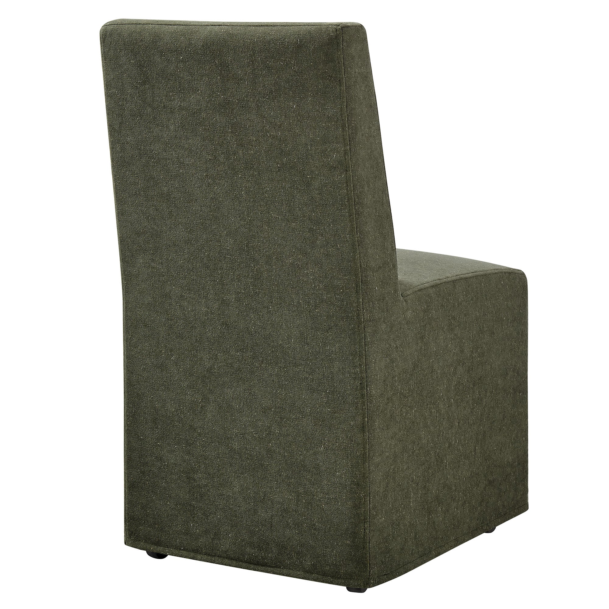 Modway Tessera Upholstered Linen-Blend Slipcovered Dining Chair