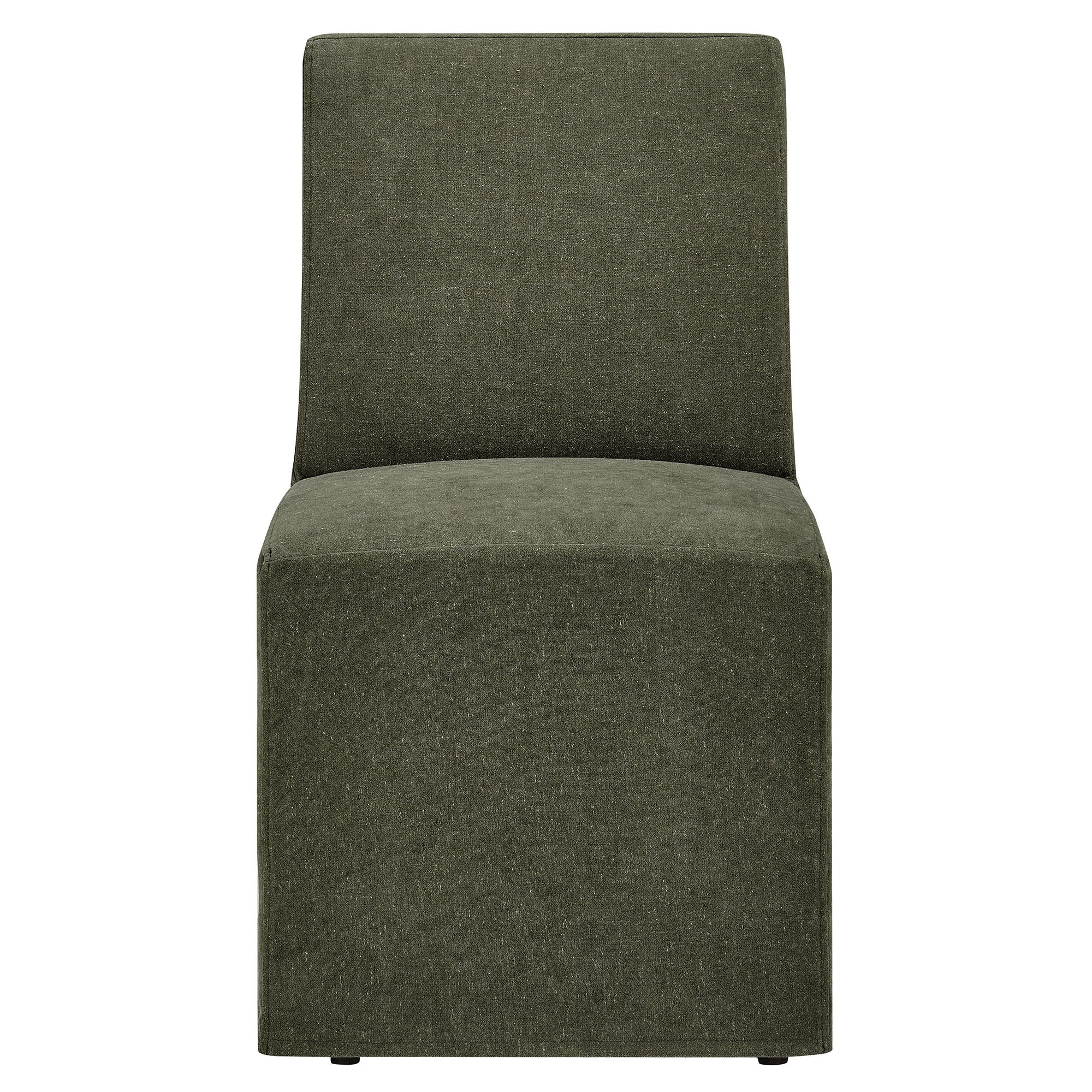 Modway EEI-7528 Tessera Upholstered Linen-Blend Slipcovered Dining Chair