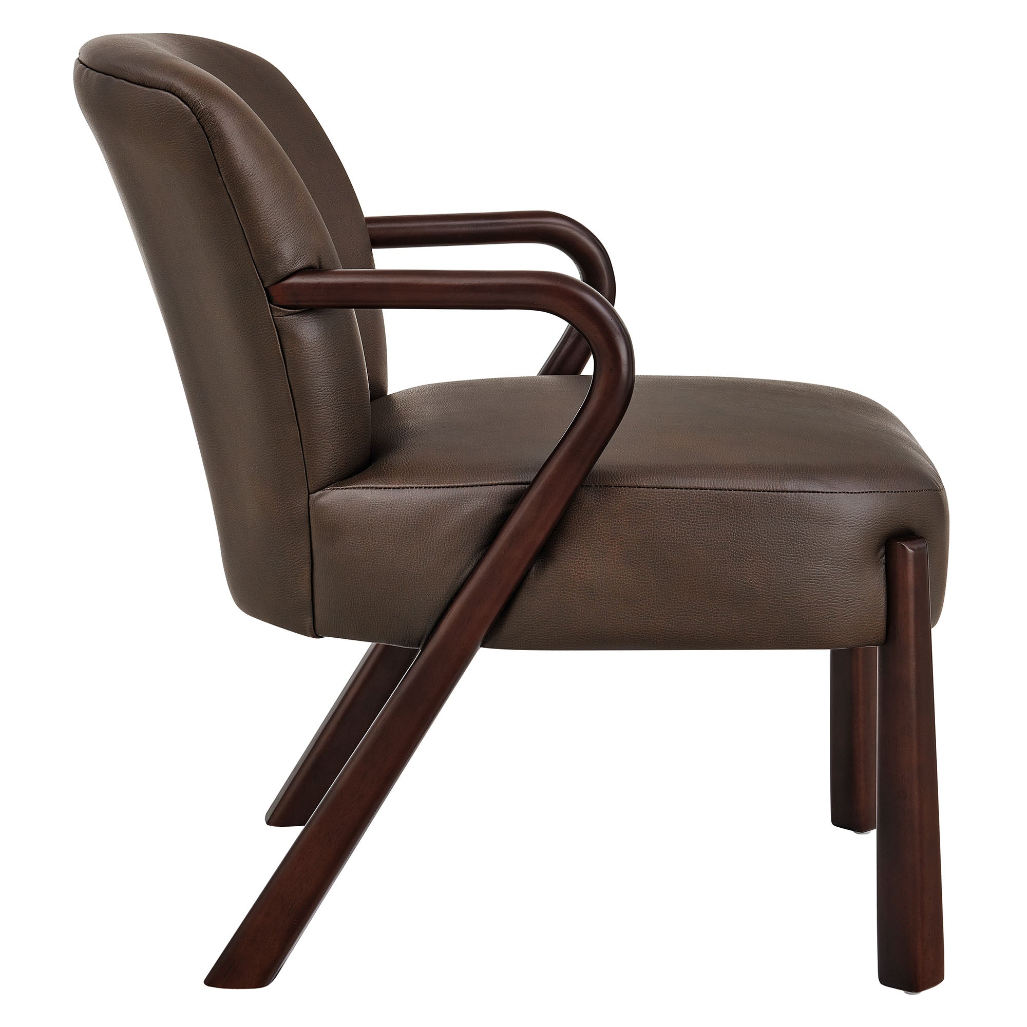 Modway EEI-7529 Arden Faux Leather Upholstered Accent Armchair