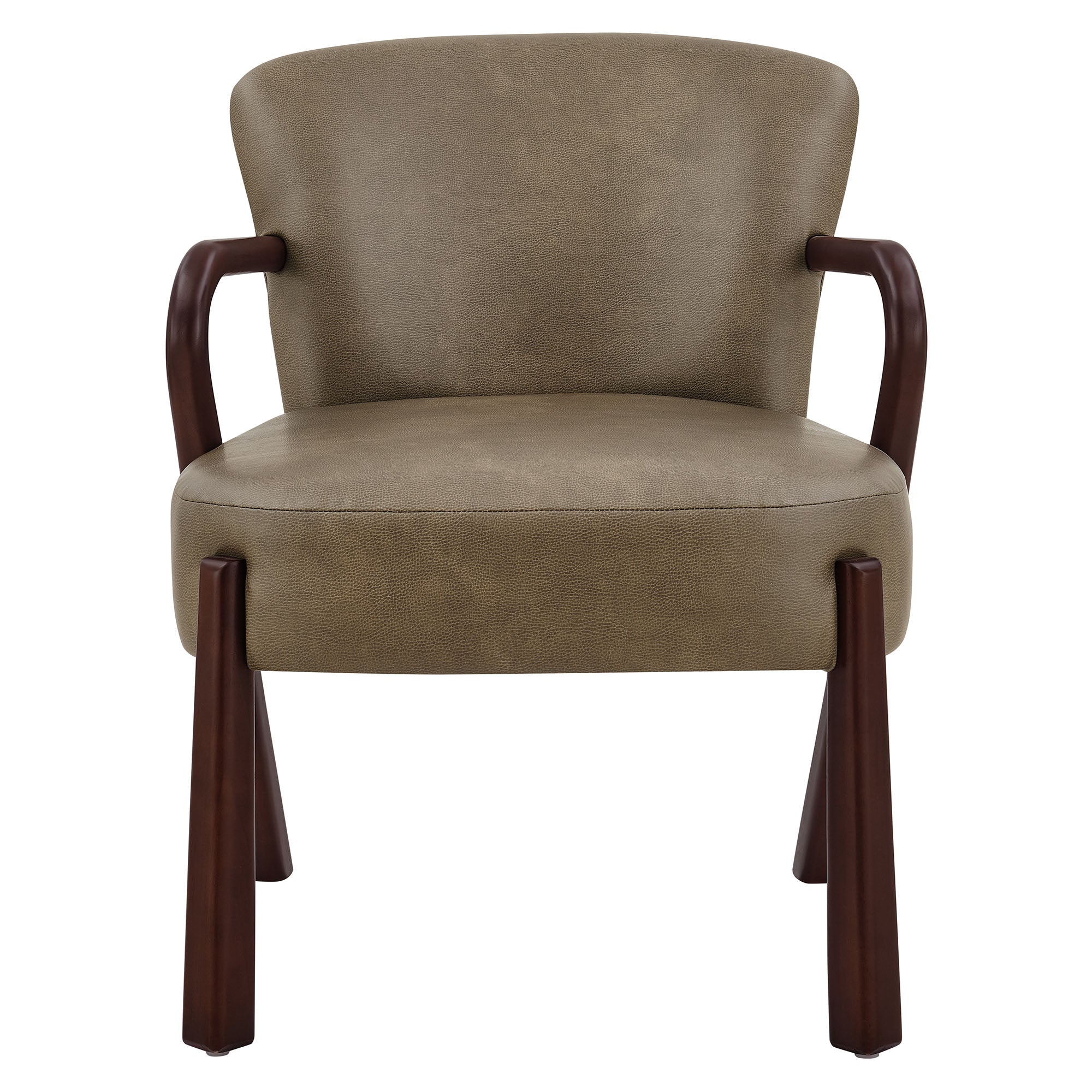 Modway EEI-7529 Arden Faux Leather Upholstered Accent Armchair